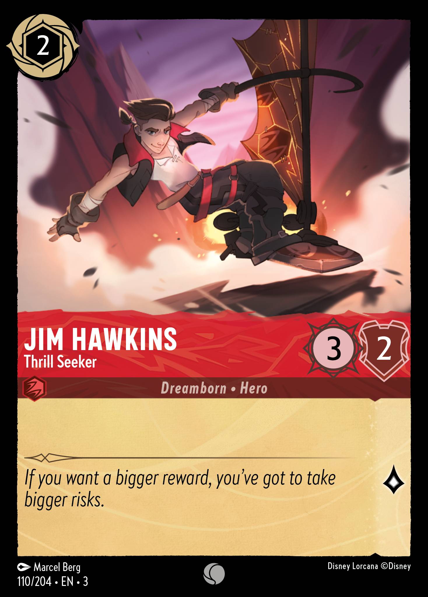 Jim Hawkins - Thrill Seeker (English)