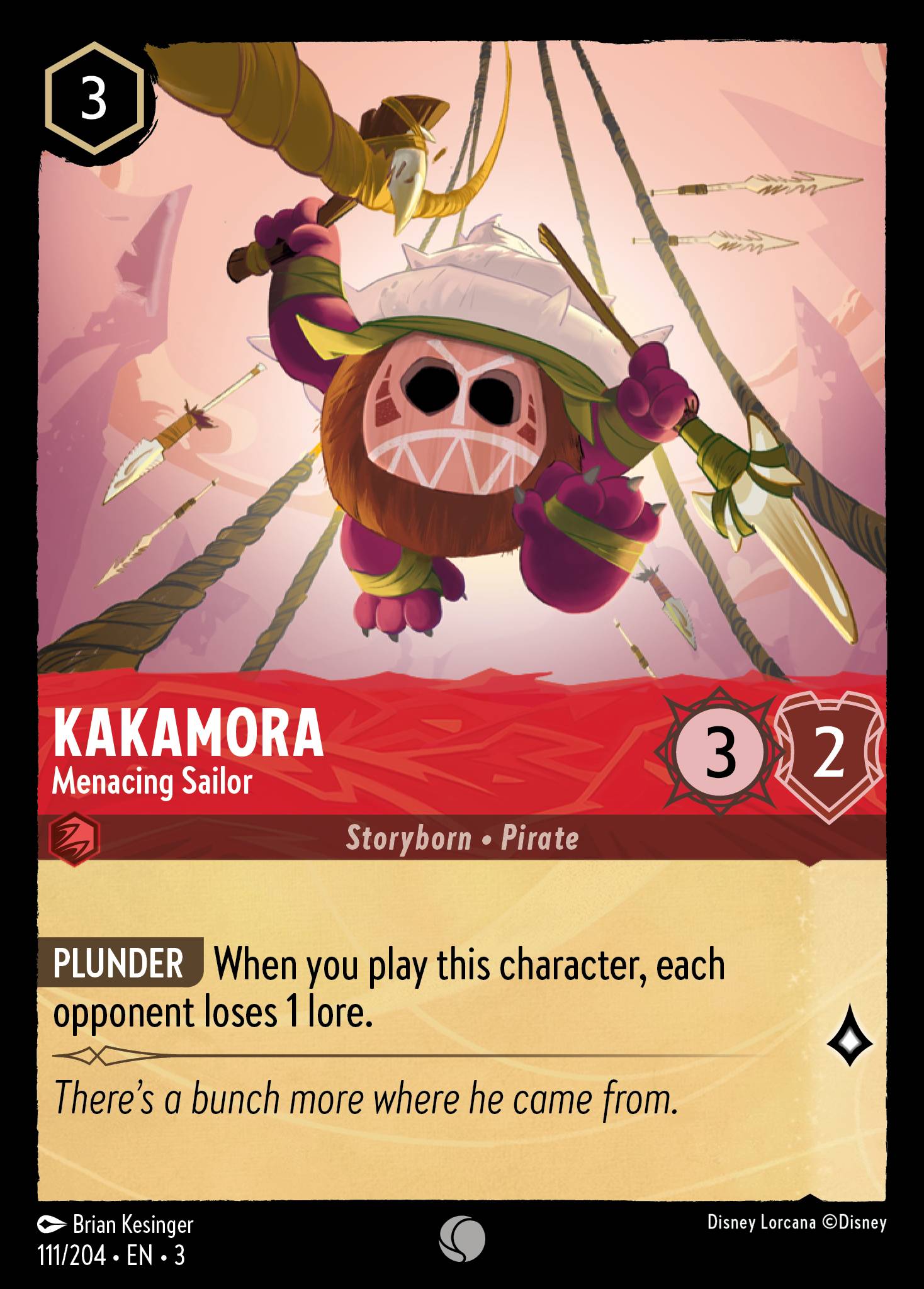 Kakamora - Menacing Sailor (English)