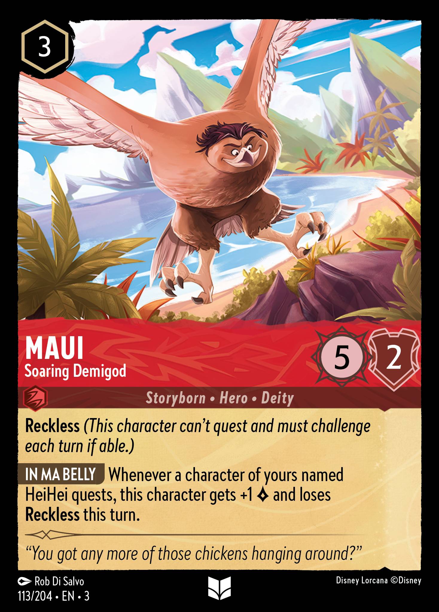 Maui - Soaring Demigod (English)