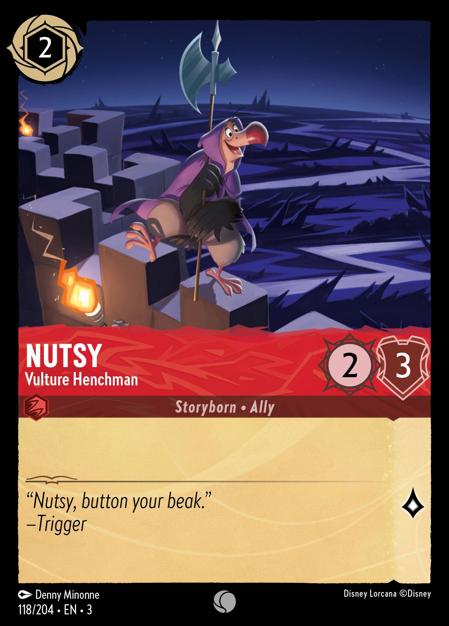 Nutsy - Vulture Henchman (English)