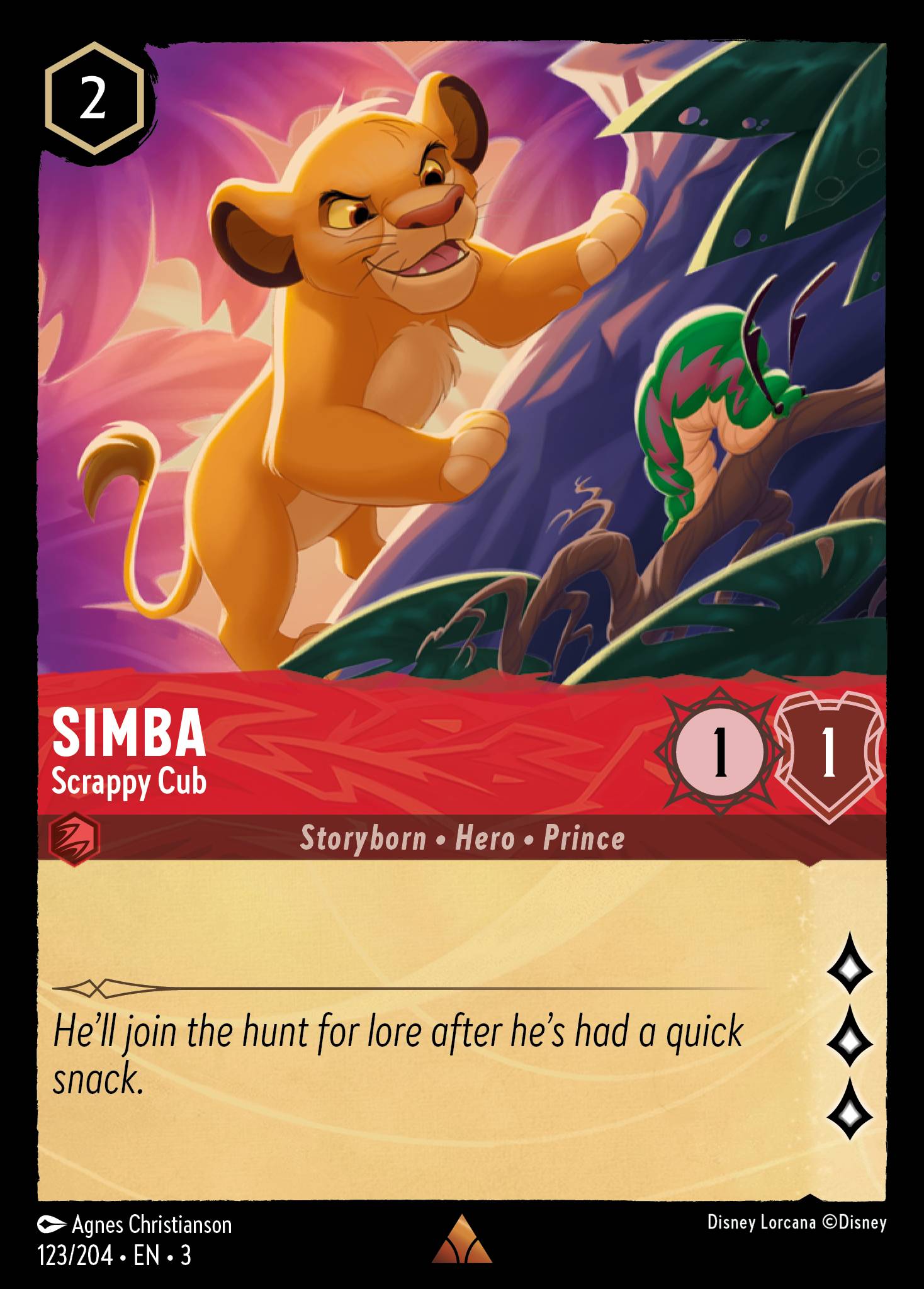 Simba - Scrappy Cub (English)