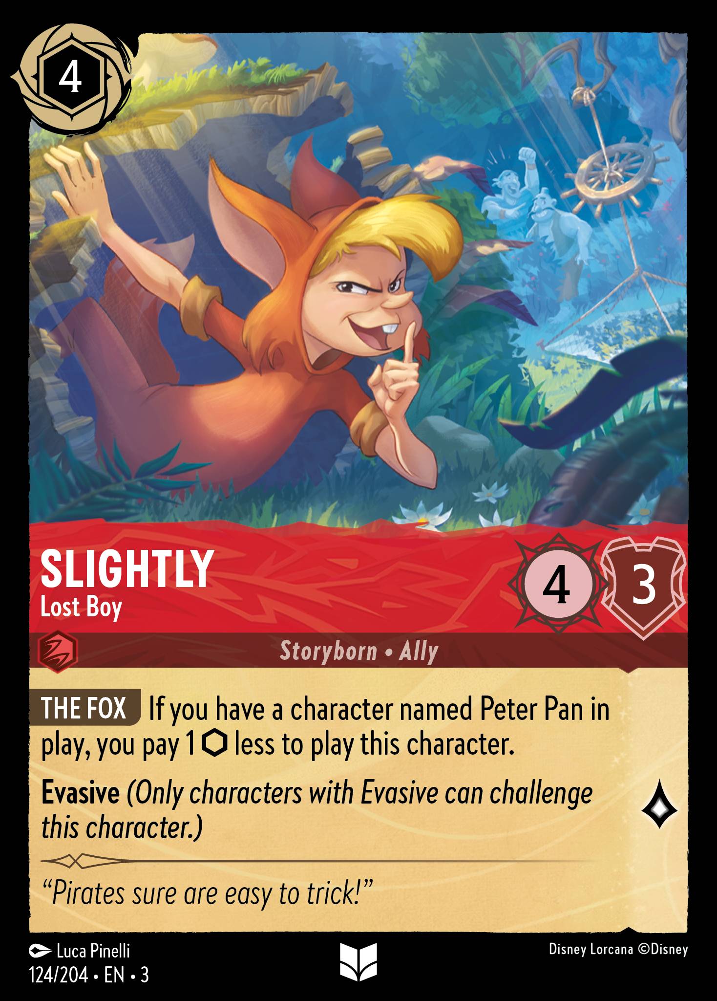 Slightly - Lost Boy (English)