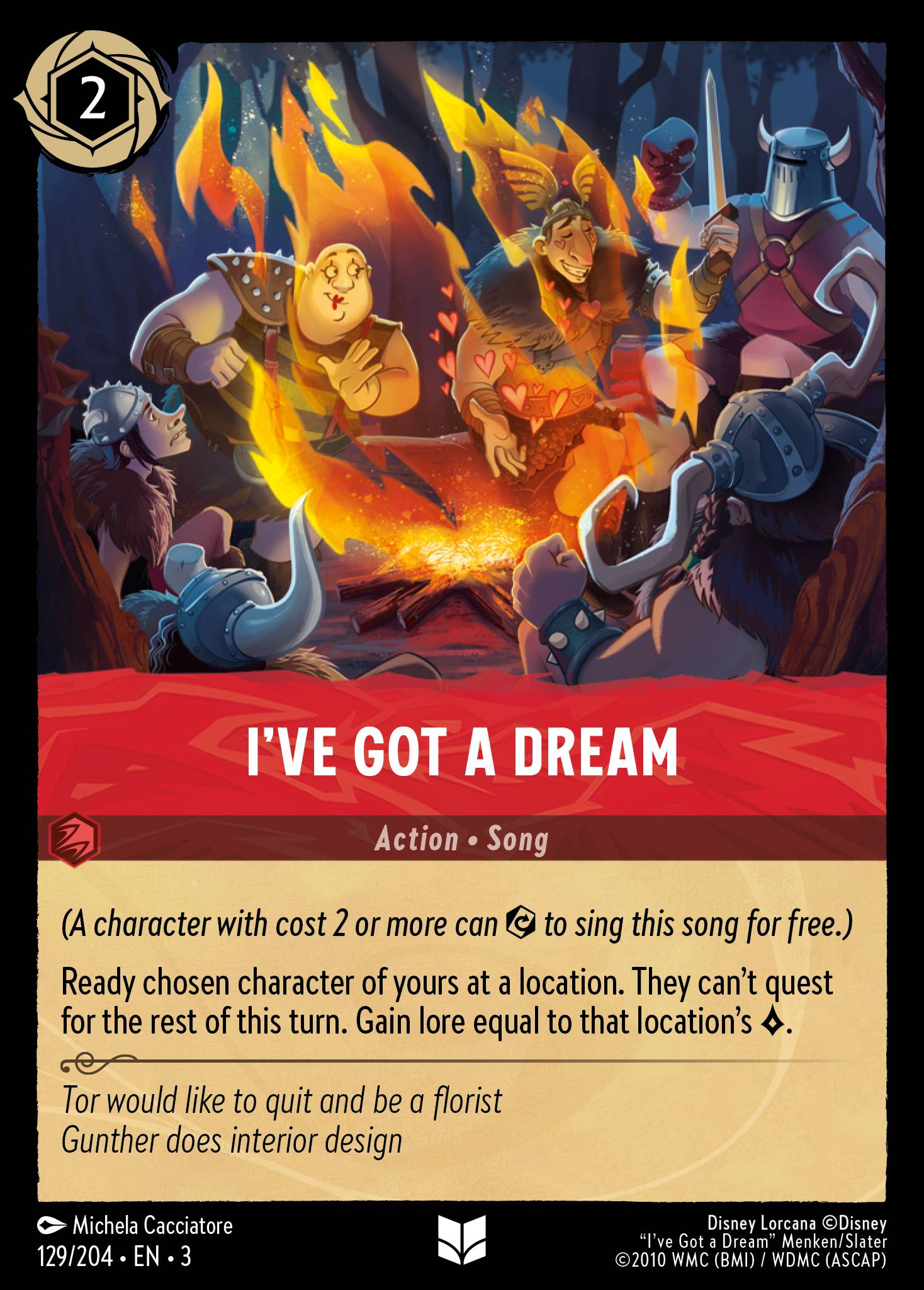 I've Got a Dream (English)