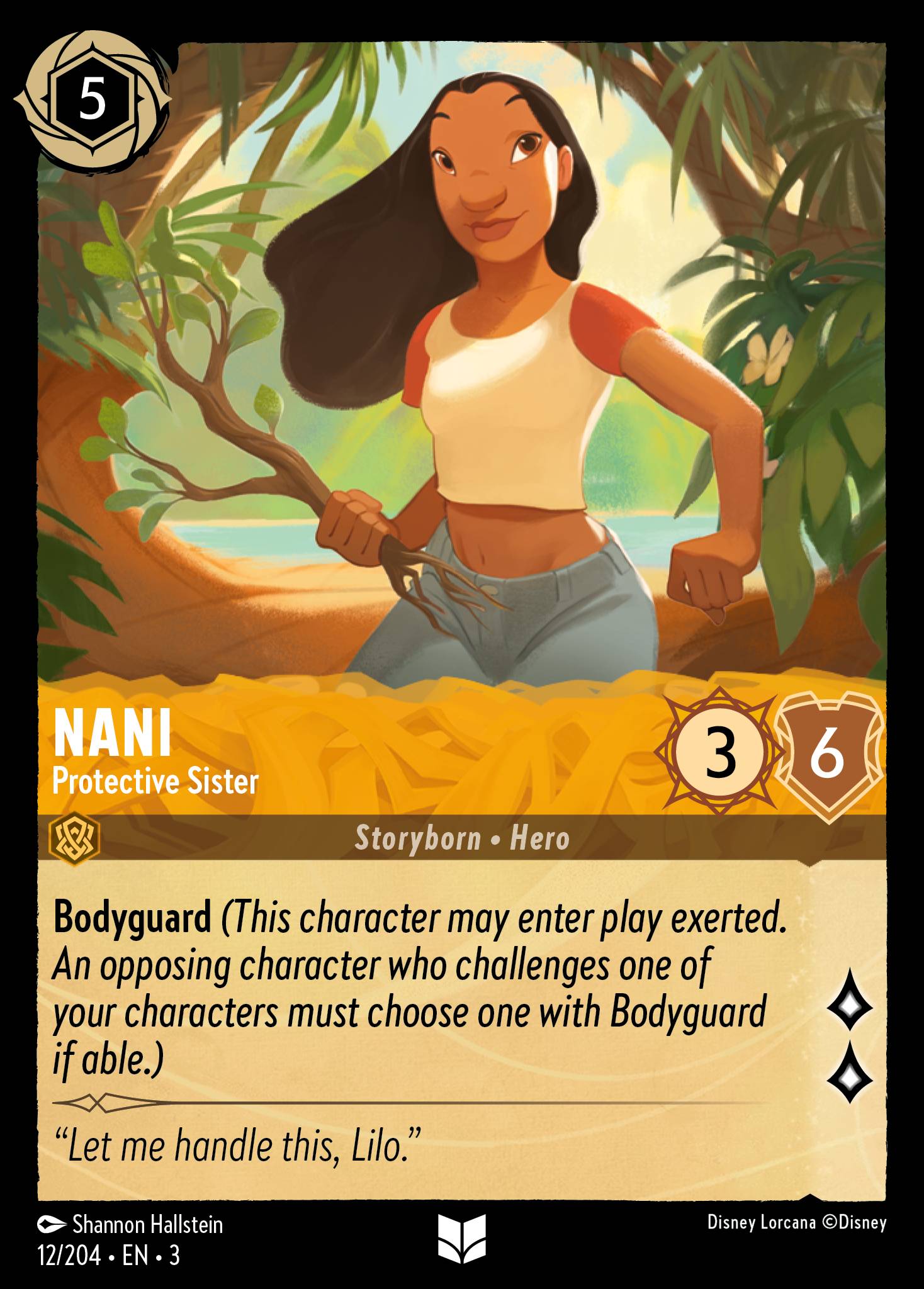 Nani - Protective Sister (English)