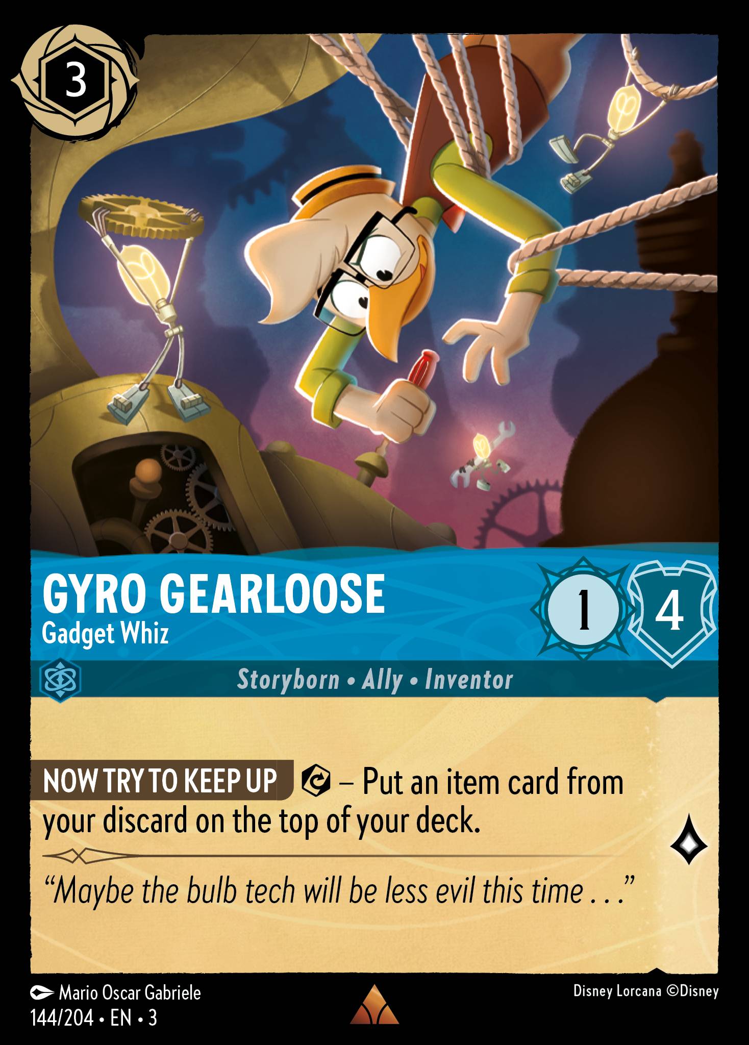 Gyro Gearloose - Gadget Whiz (English)