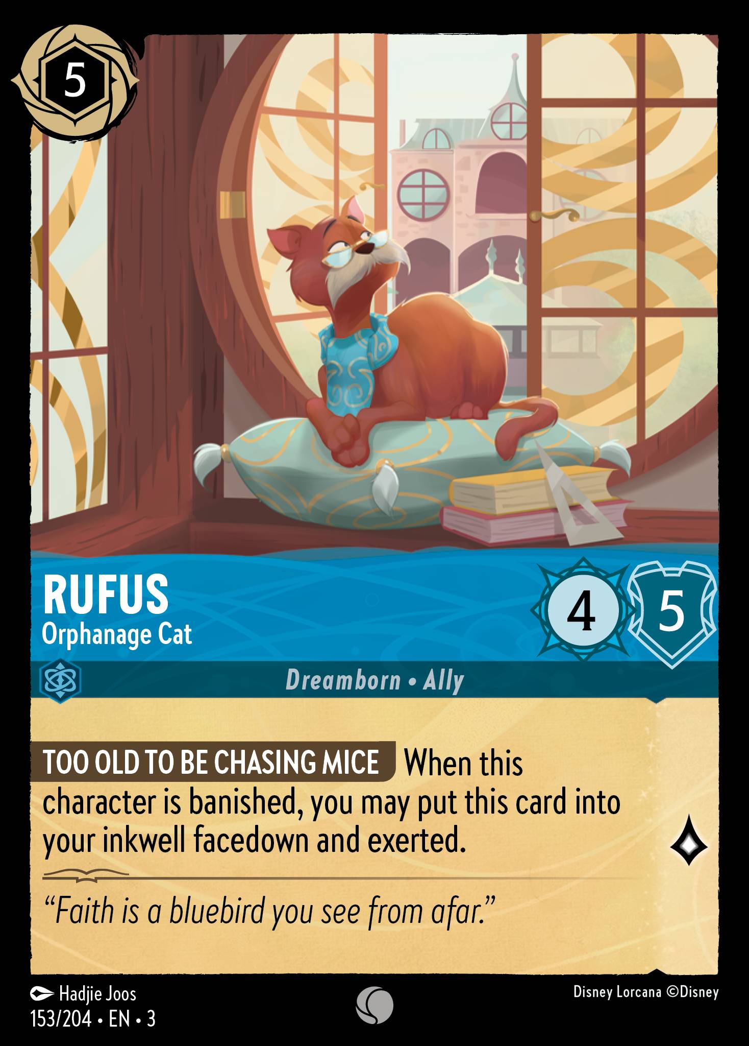 Rufus - Orphanage Cat (English)