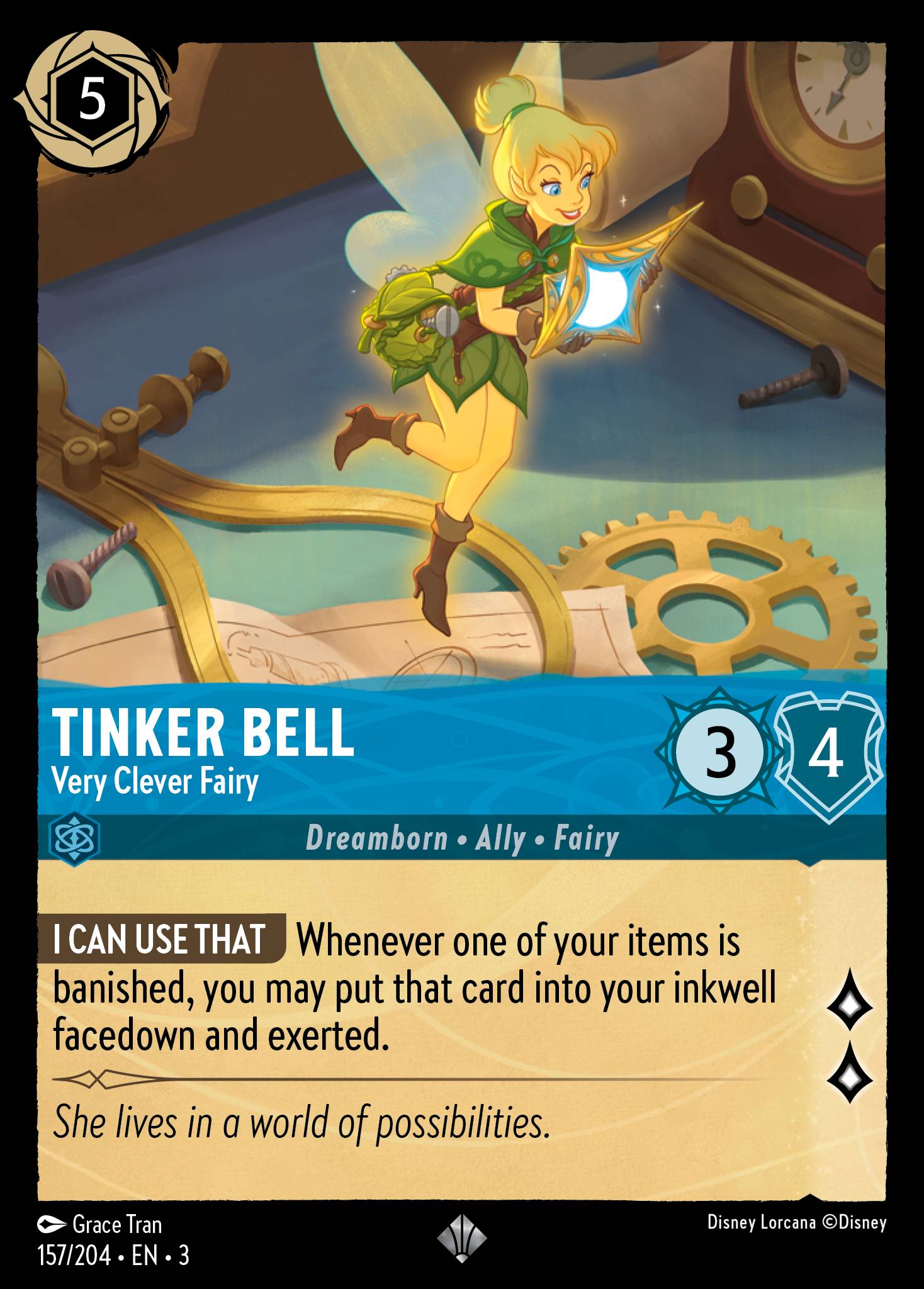 Tinker Bell - Very Clever Fairy (English)