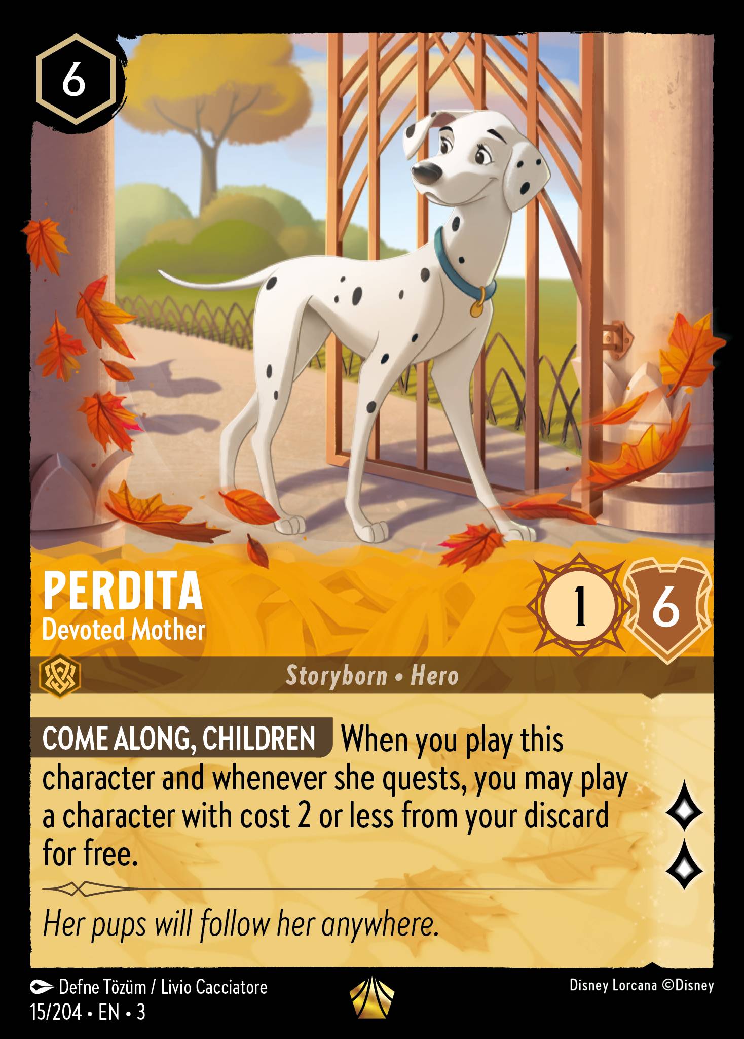 Perdita - Devoted Mother (Legendary) (English)