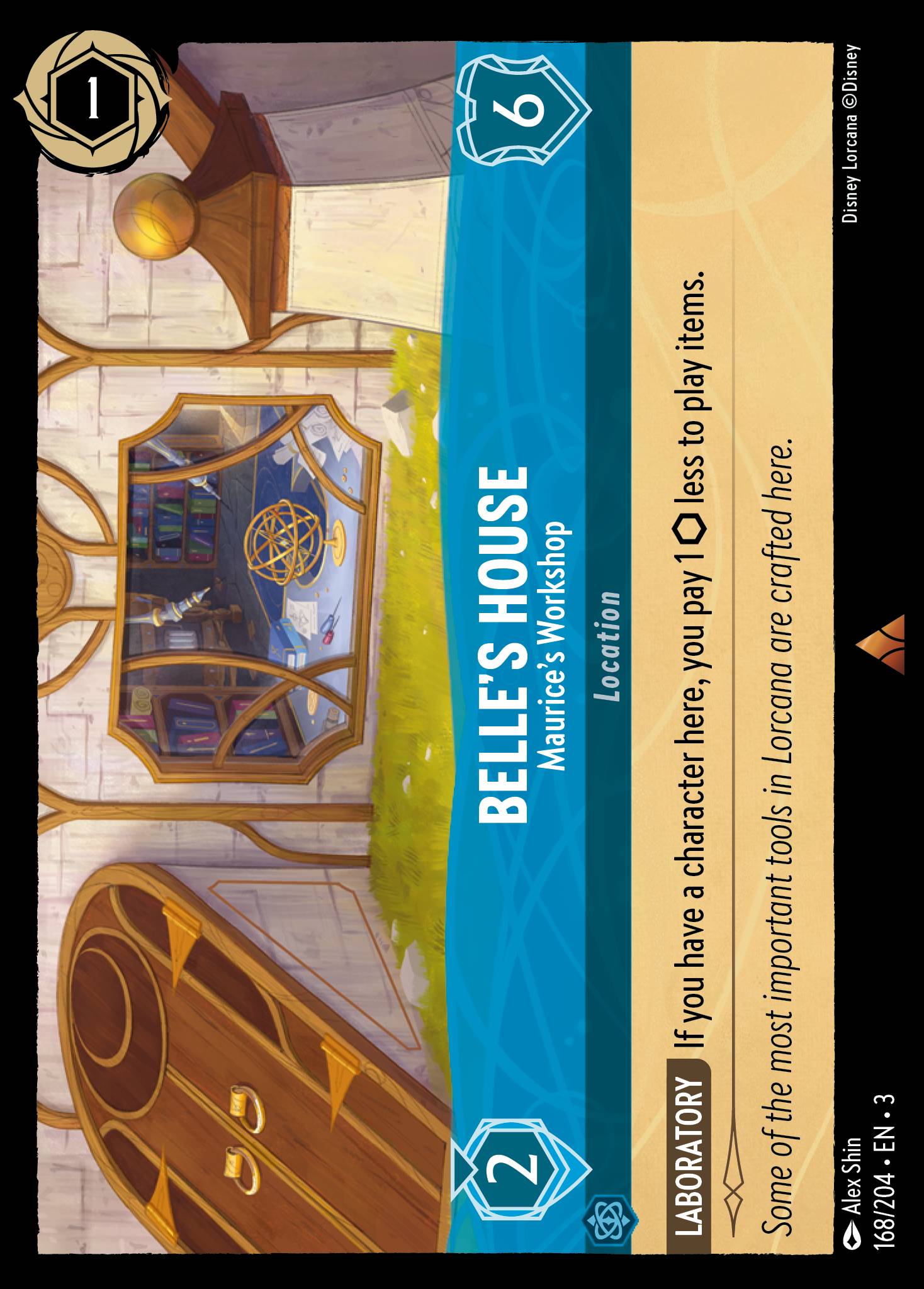 Belle's House - Maurice's Workshop (English)
