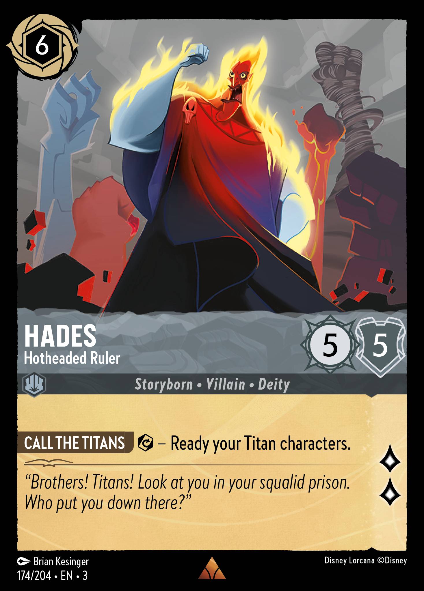Hades - Hotheaded Ruler (English)