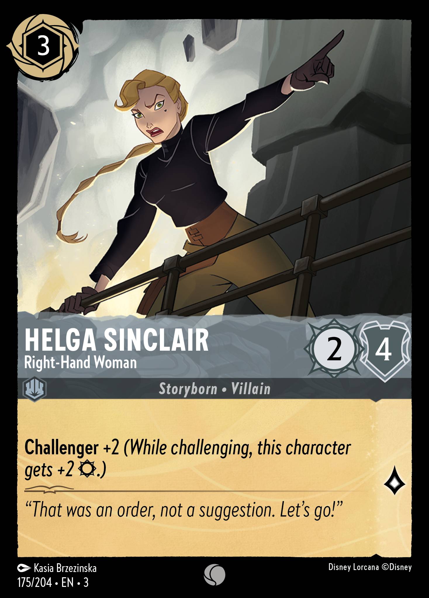 Helga Sinclair - Right-Hand Woman (English)