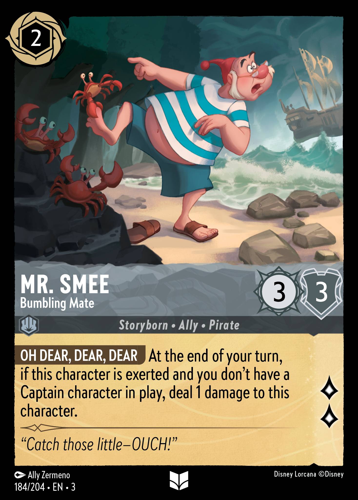 Mr. Smee - Bumbling Mate (English)