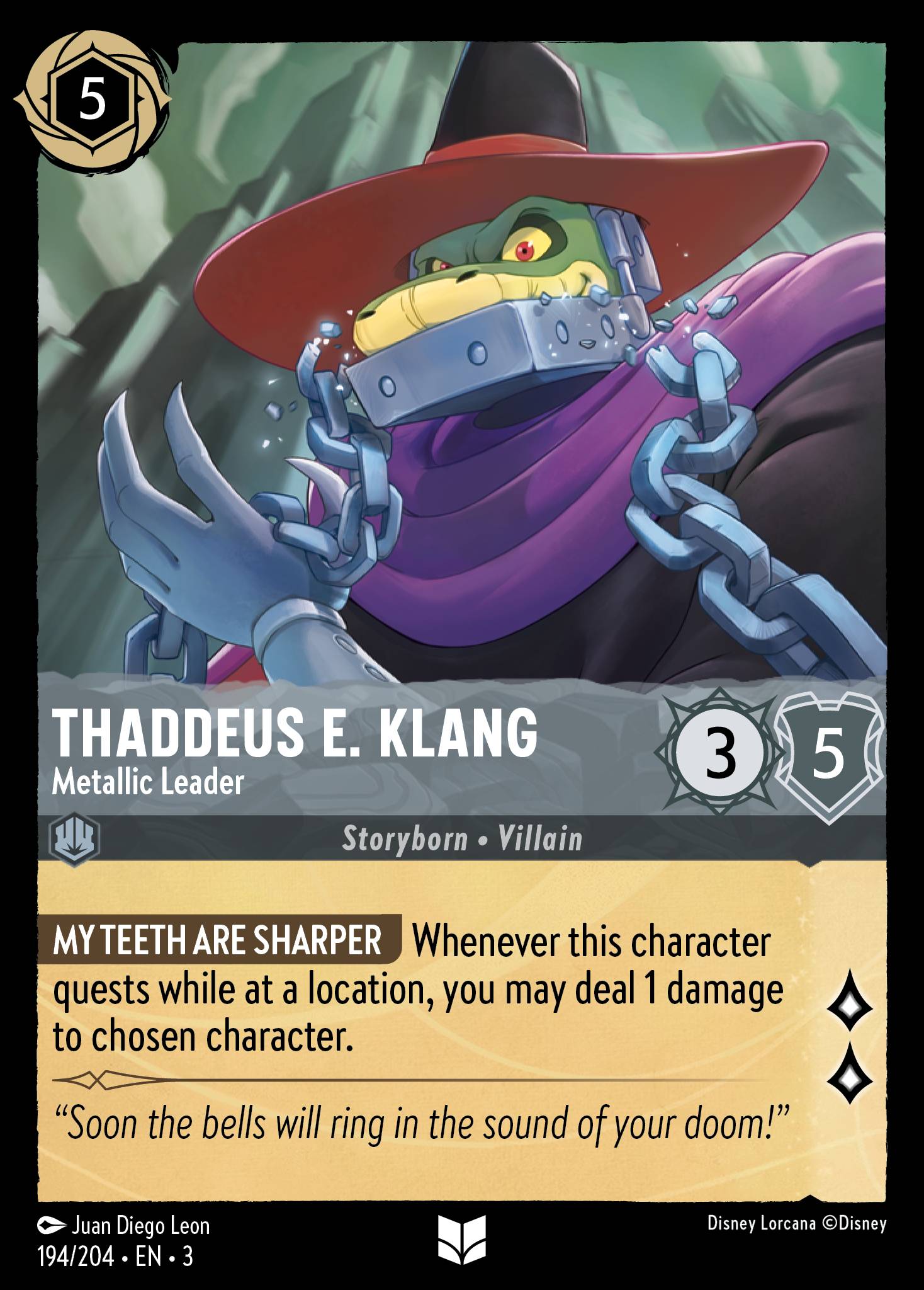 Thaddeus E. Klang - Metallic Leader (English)