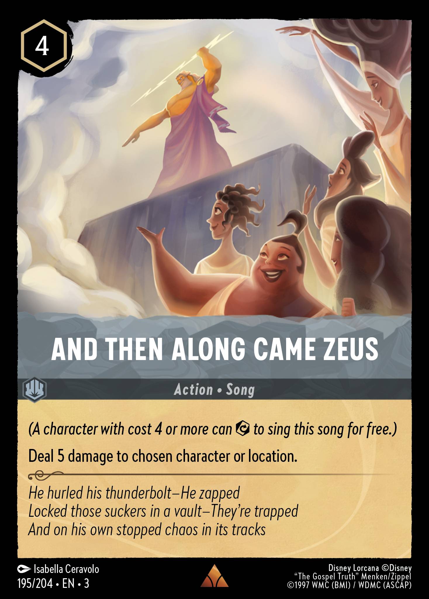 And Then Along Came Zeus (English)
