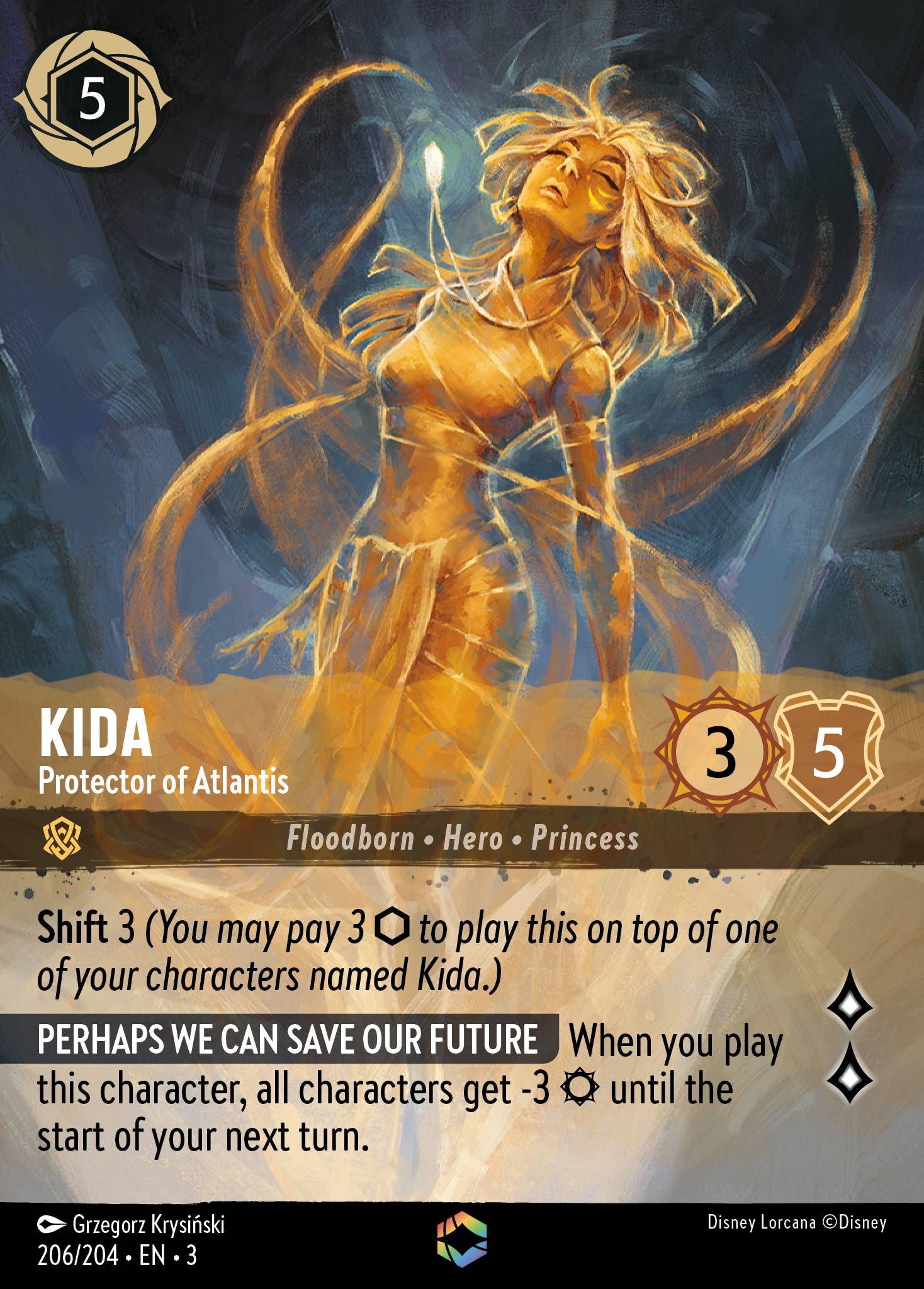 Kida - Protector of Atlantis (Enchanted) (English)