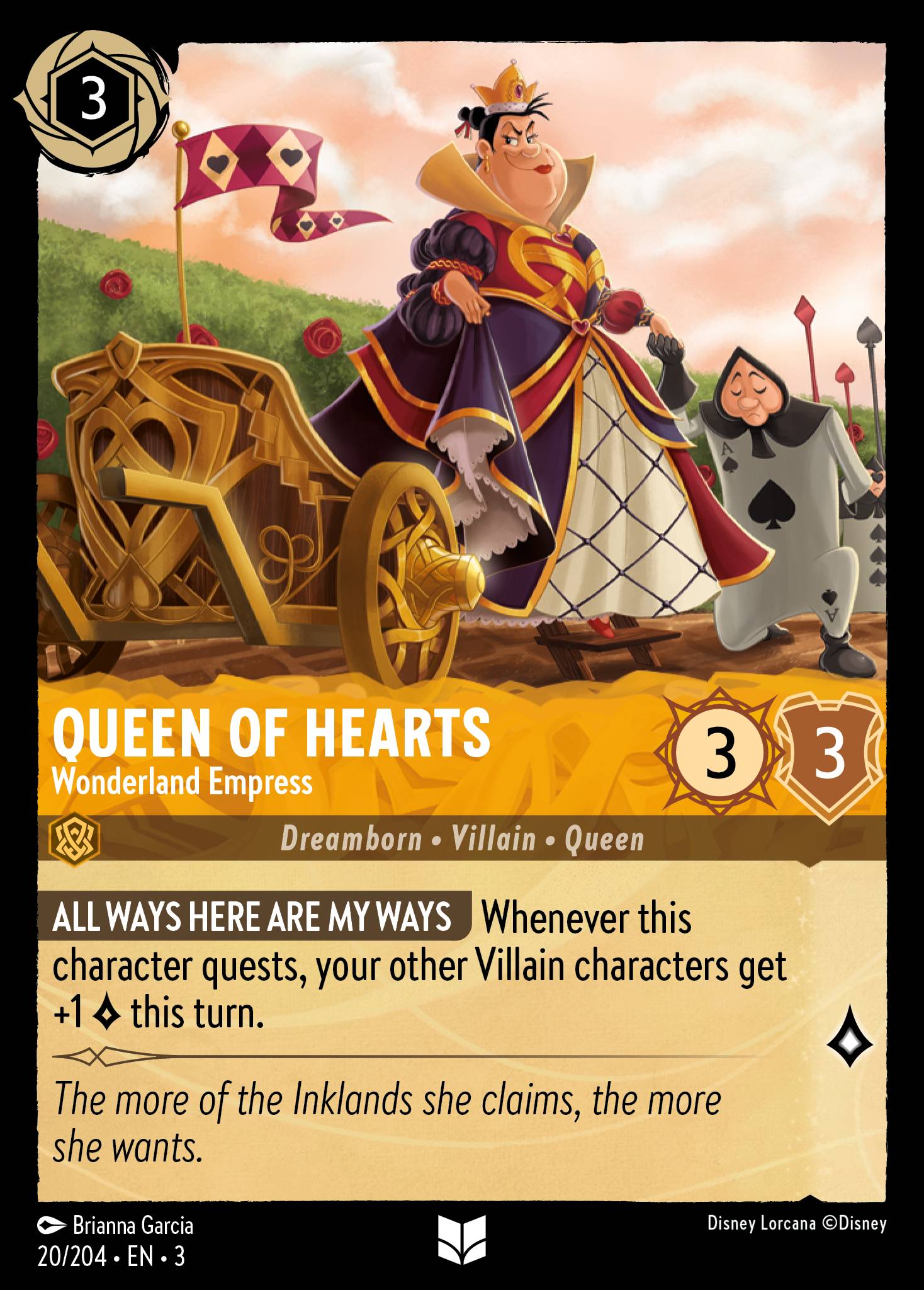 Queen of Hearts - Wonderland Empress (English)