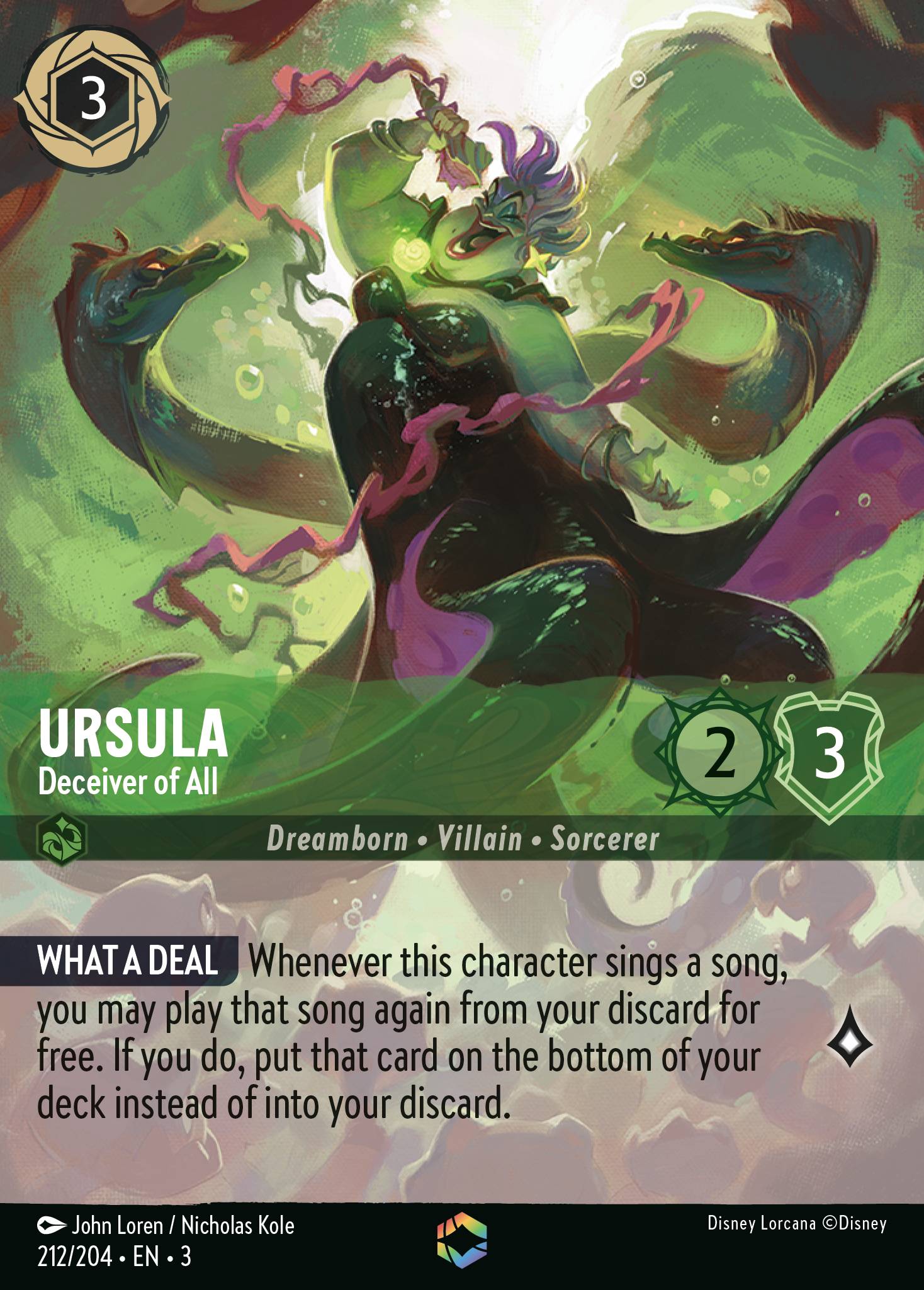 Ursula - Deceiver of All (Enchanted) (English)