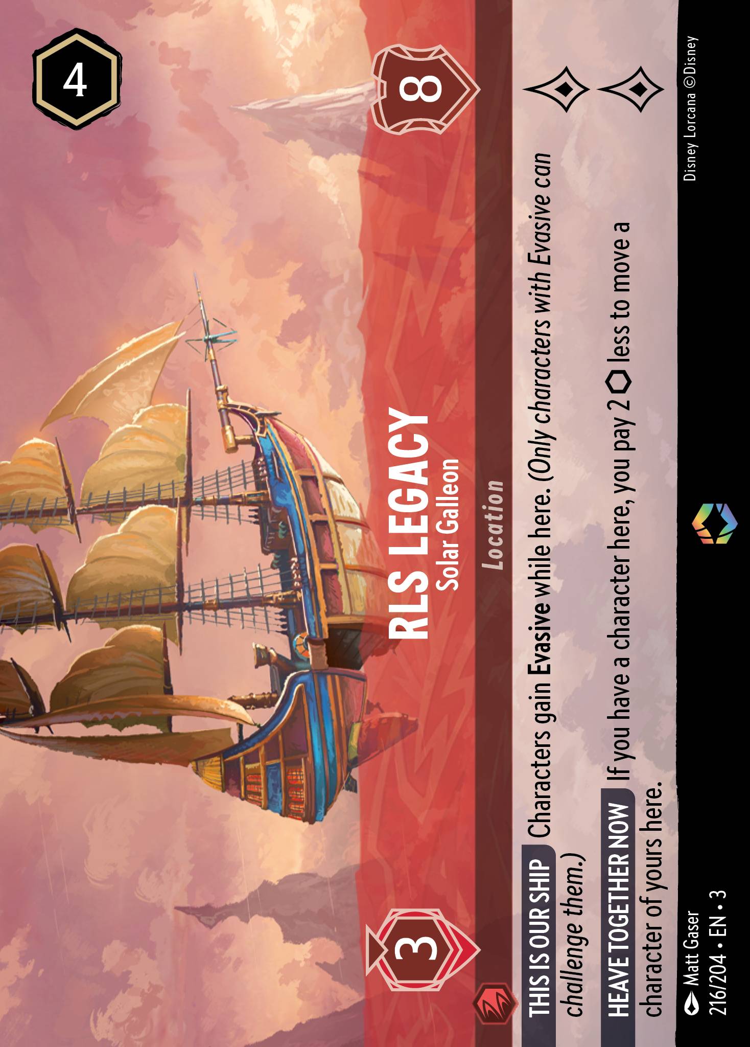 RLS Legacy - Solar Galleon (Enchanted) (English)
