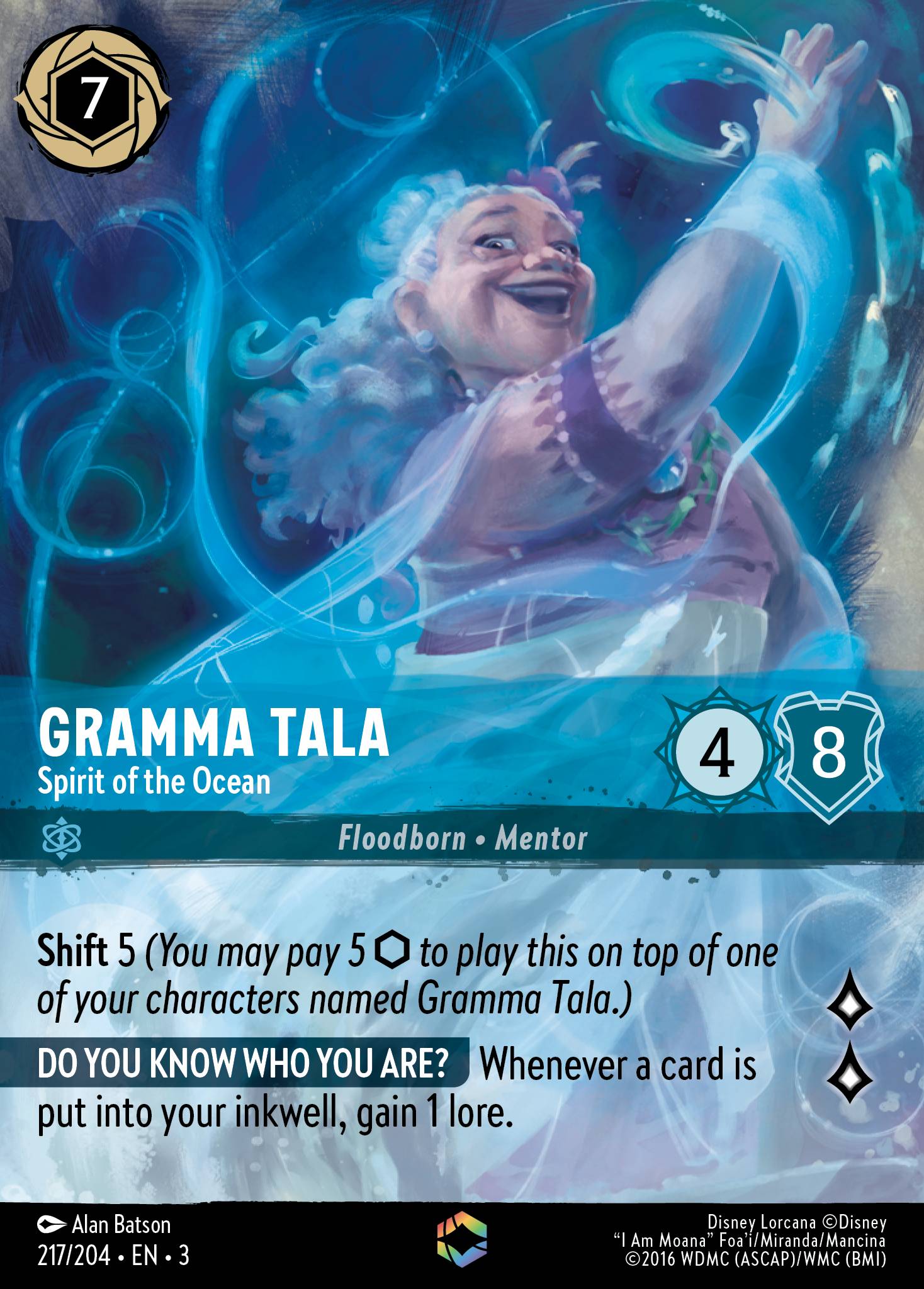 Gramma Tala - Spirit of the Ocean (Enchanted) (English)