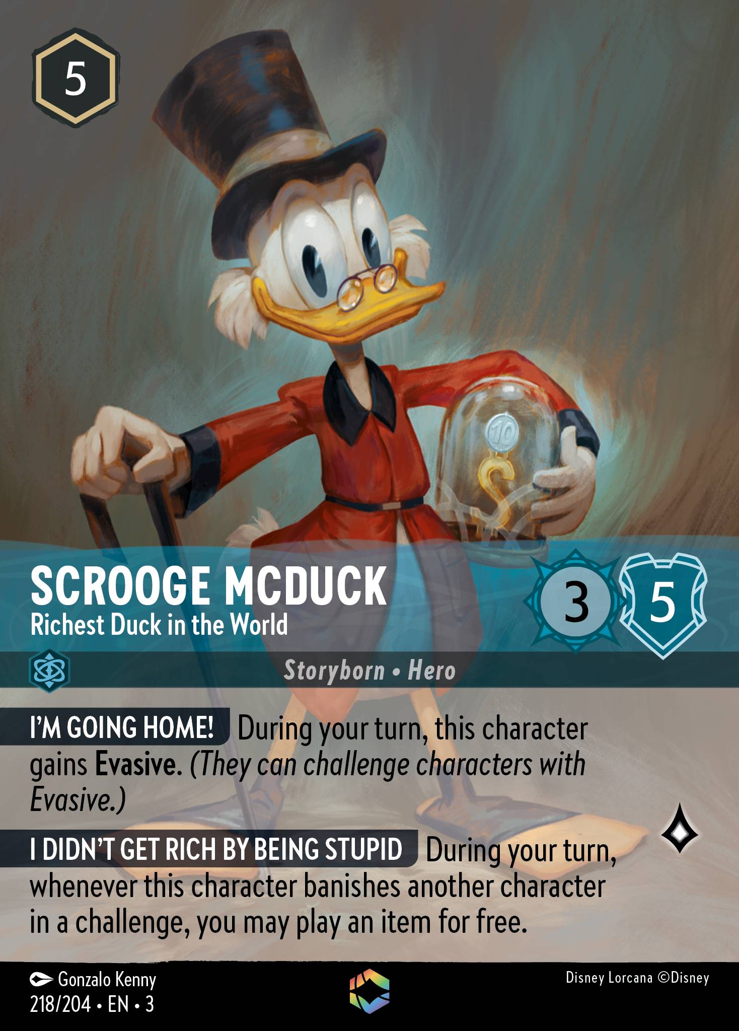 Scrooge McDuck - Richest Duck in the World (Enchanted) (English)