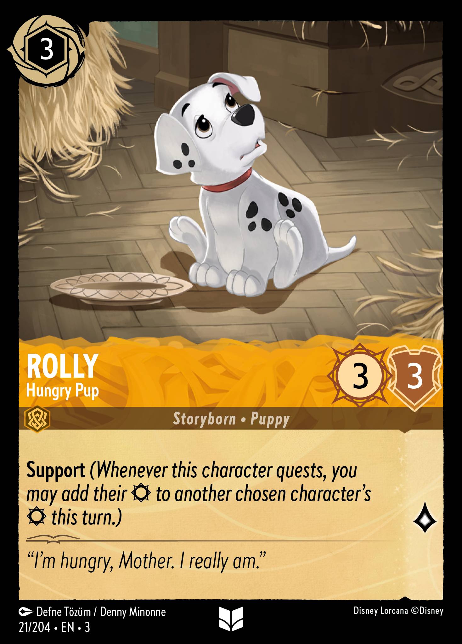 Rolly - Hungry Pup (English)