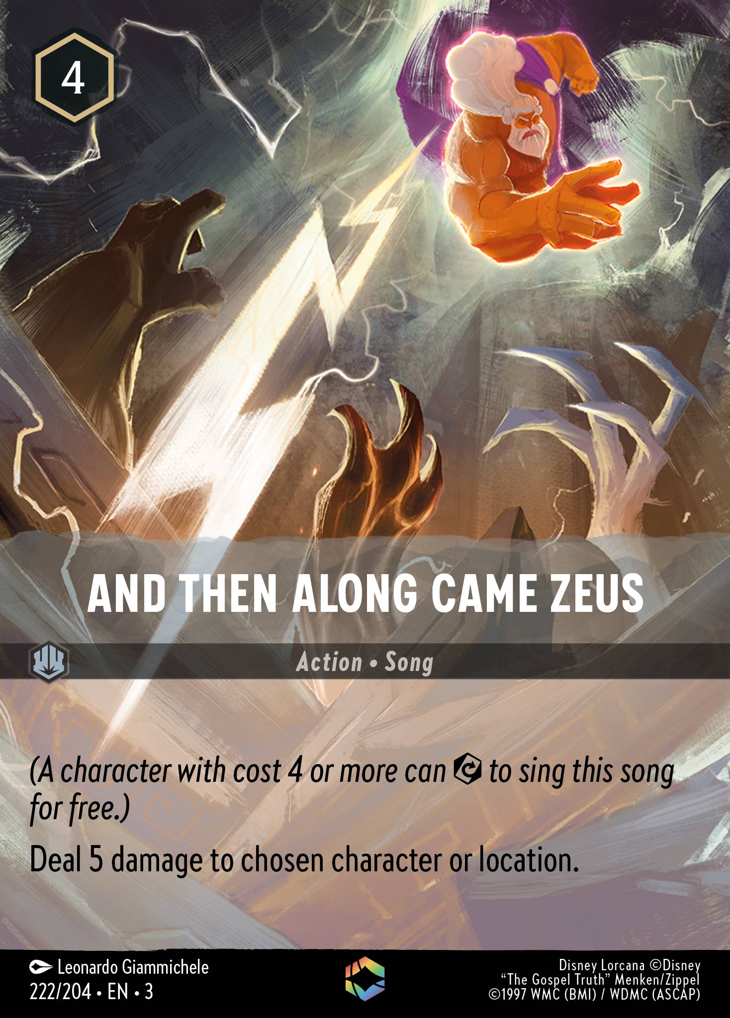 And Then Along Came Zeus (Enchanted) (English)