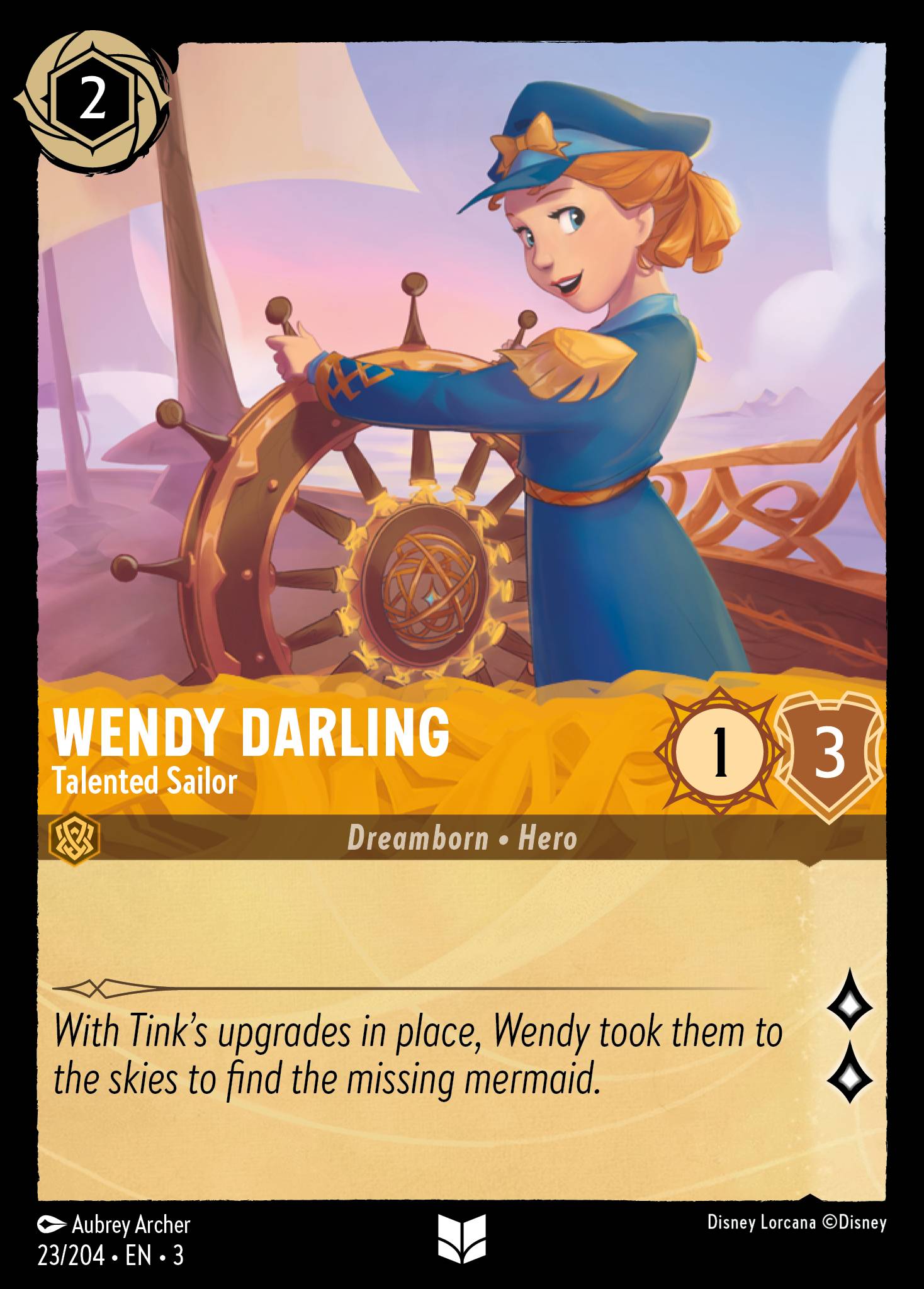 Wendy Darling - Talented Sailor (English)