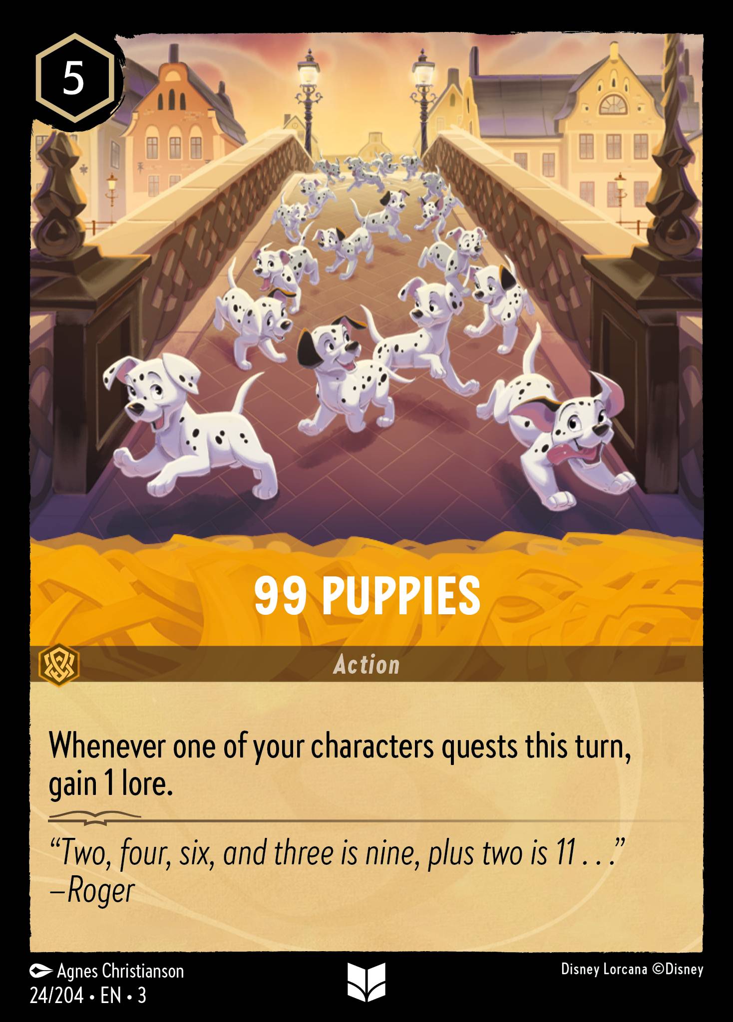 99 Puppies (English)