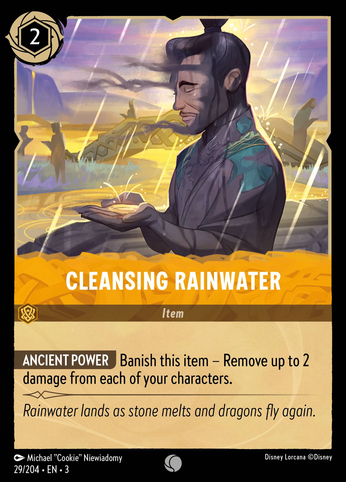 Cleansing Rainwater (English)
