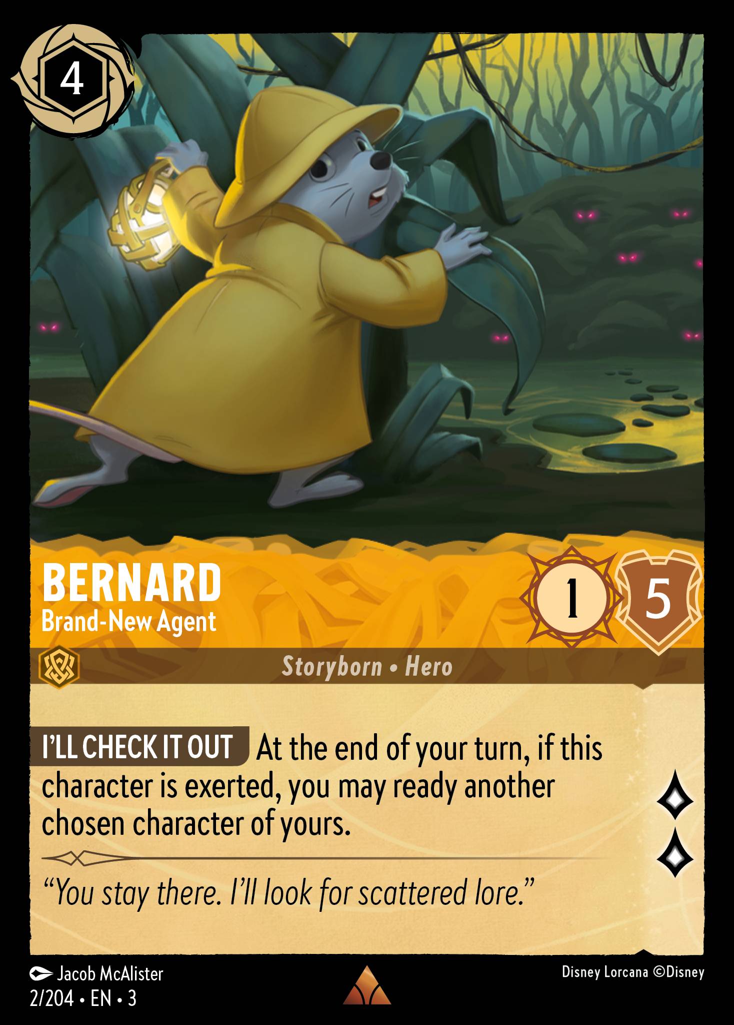 Bernard - Brand-New Agent (English)
