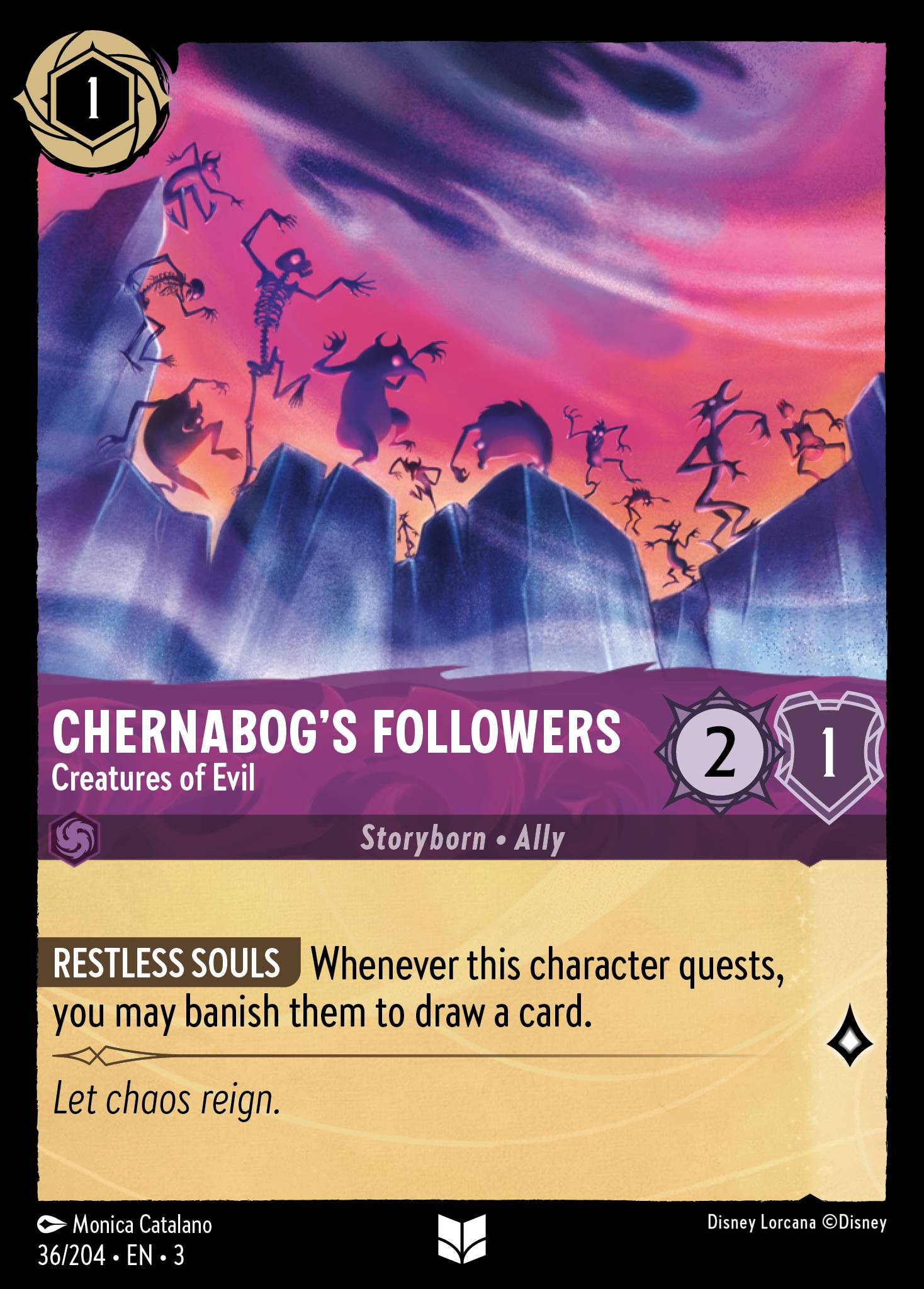 Chernabog's Followers - Creatures of Evil (English)