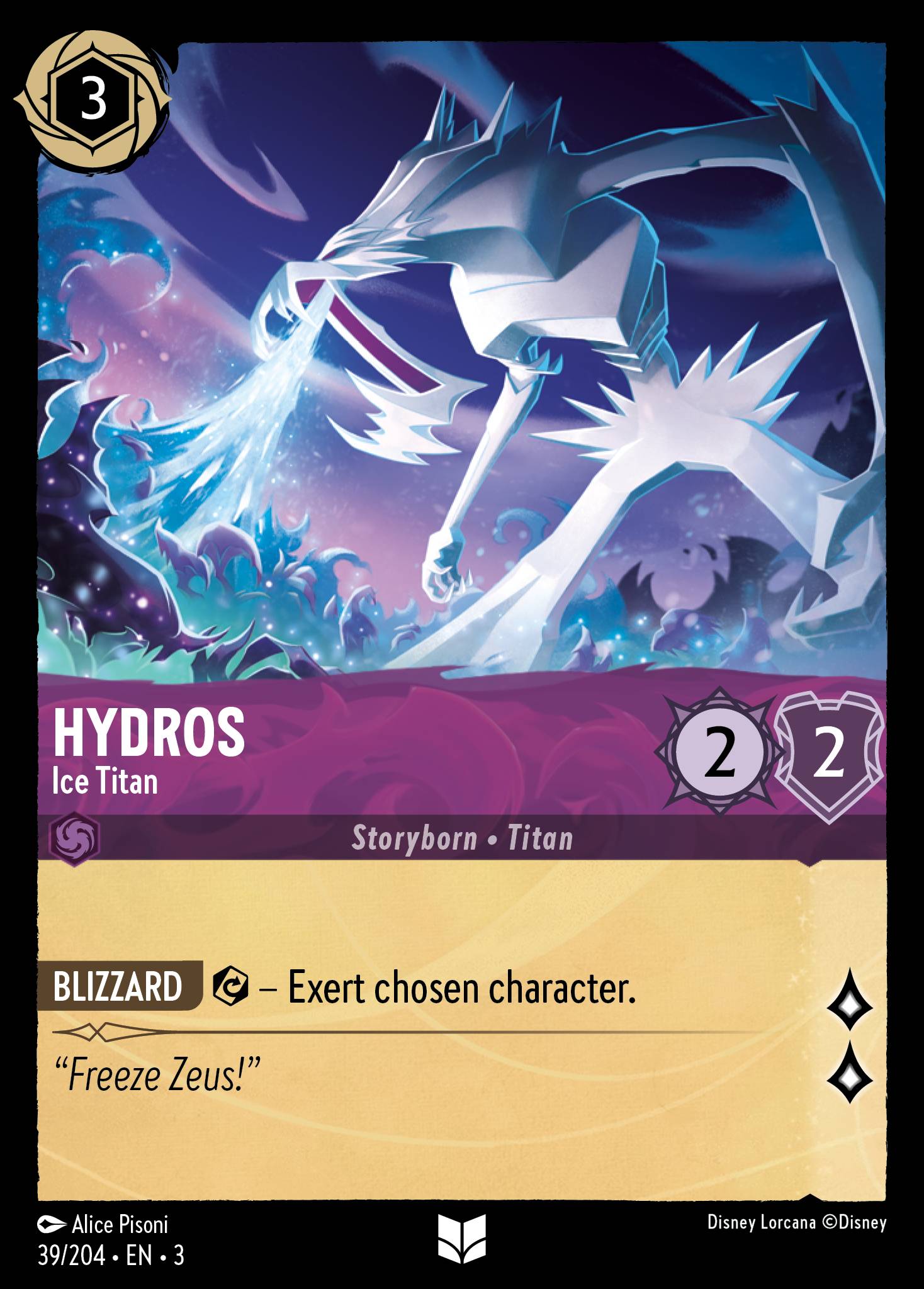 Hydros - Ice Titan (English)