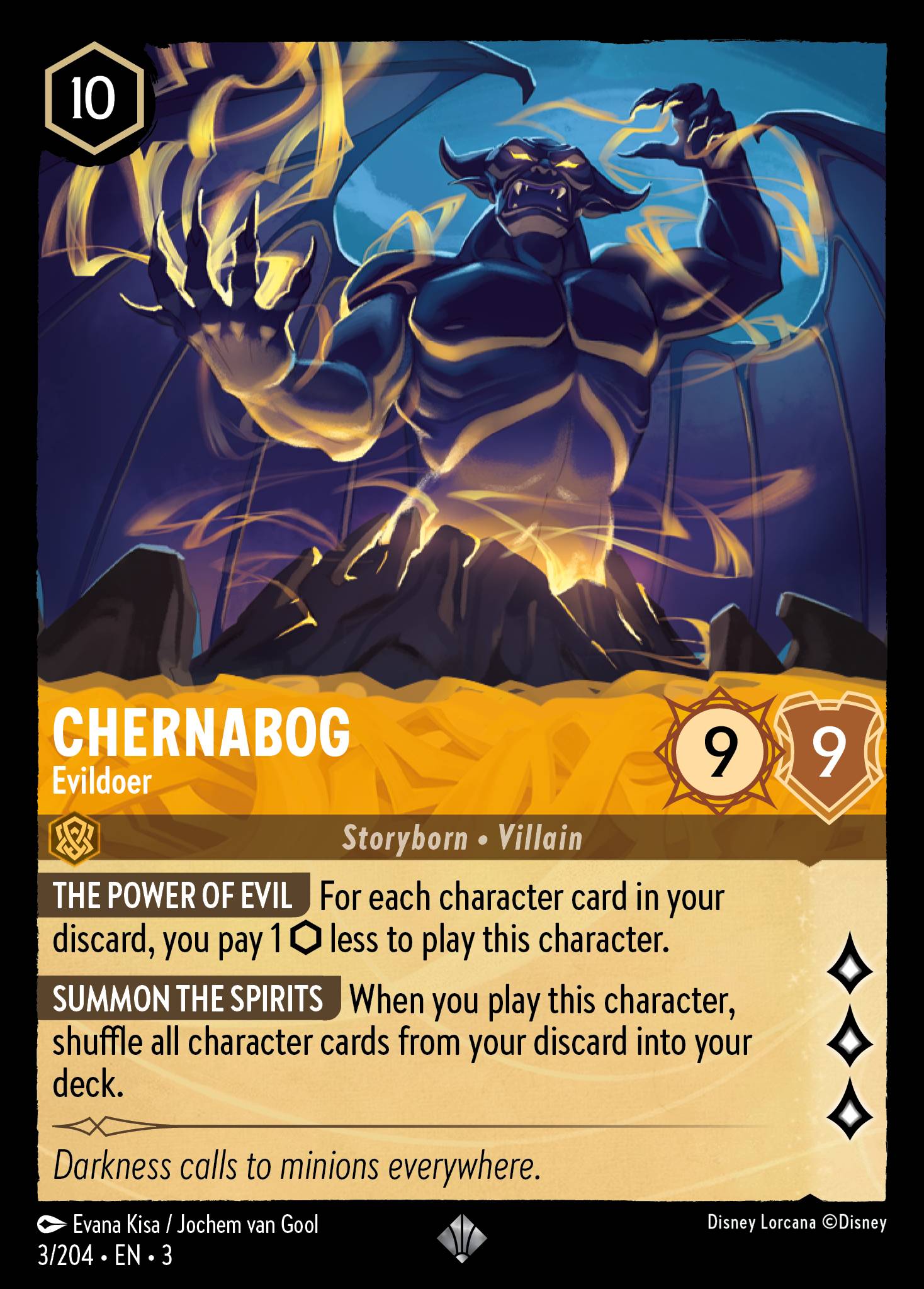 Chernabog - Evildoer (English)