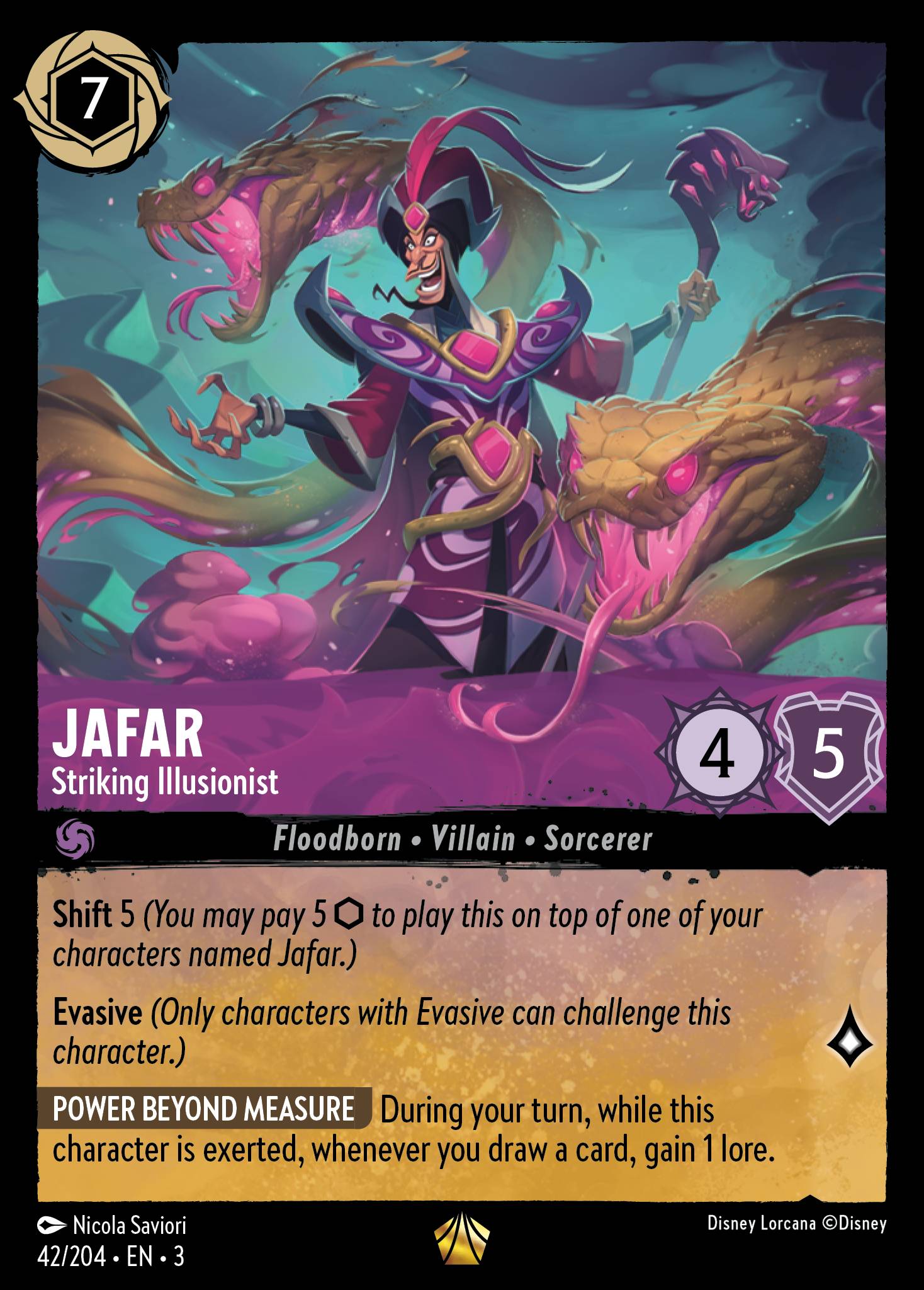 Jafar - Striking Illusionist (Legendary) (English)