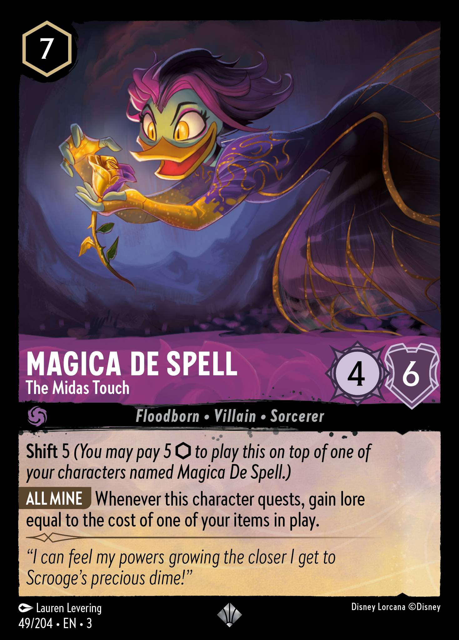 Magica De Spell - The Midas Touch (English)