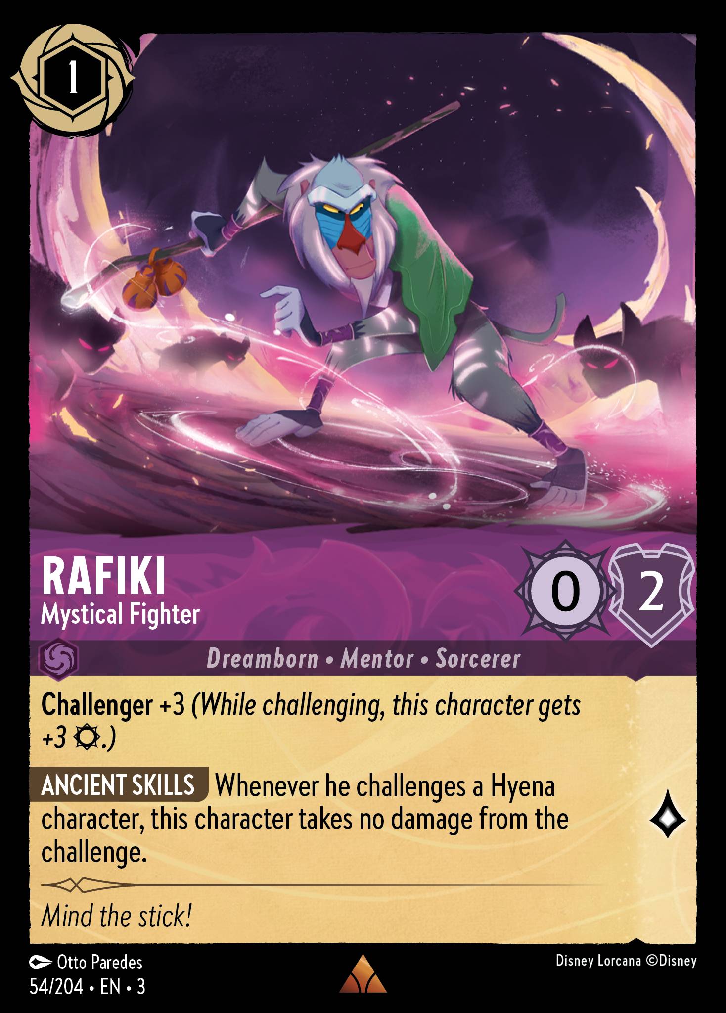 Rafiki - Mystical Fighter (English)