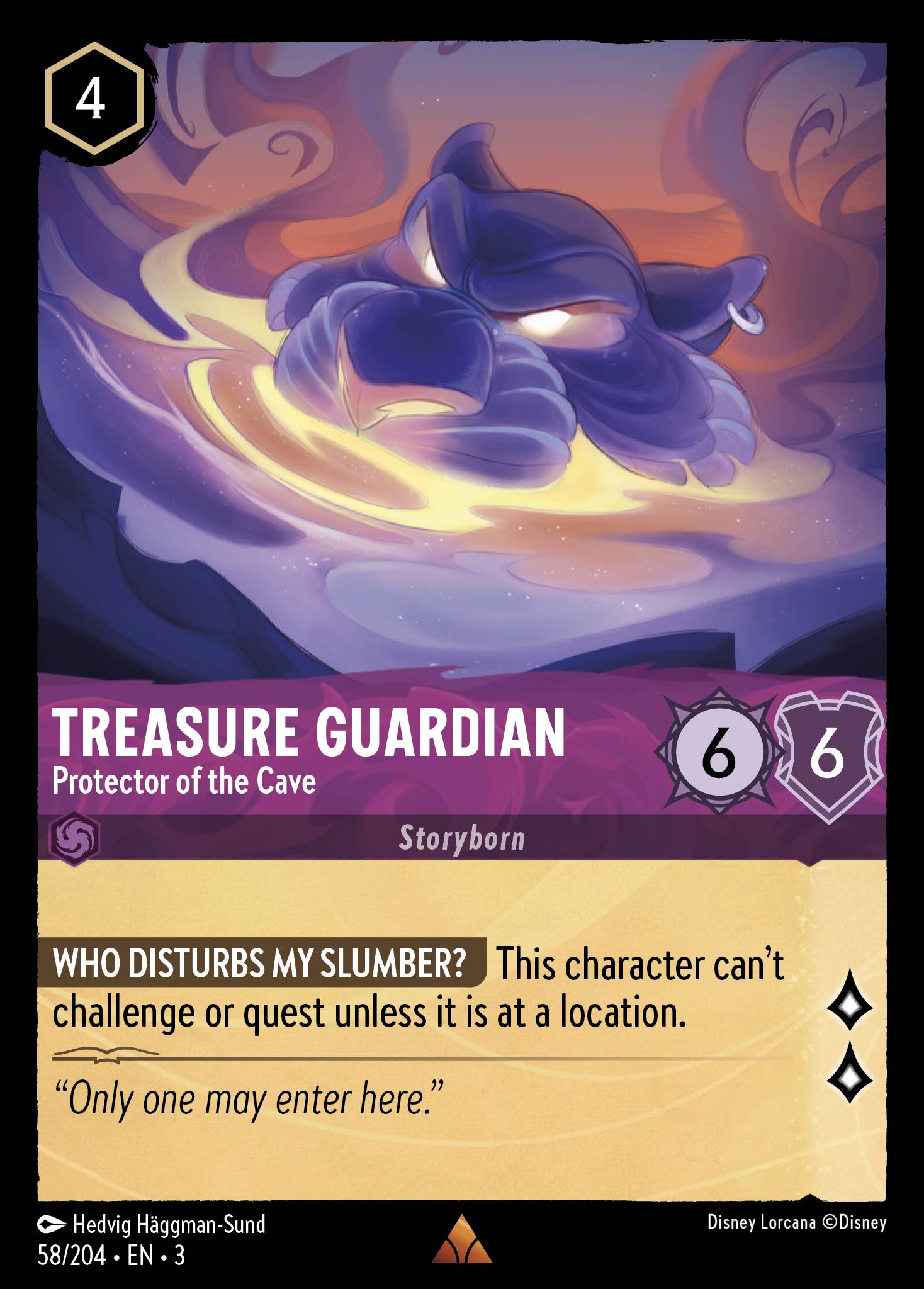 Treasure Guardian - Protector of the Cave (English)