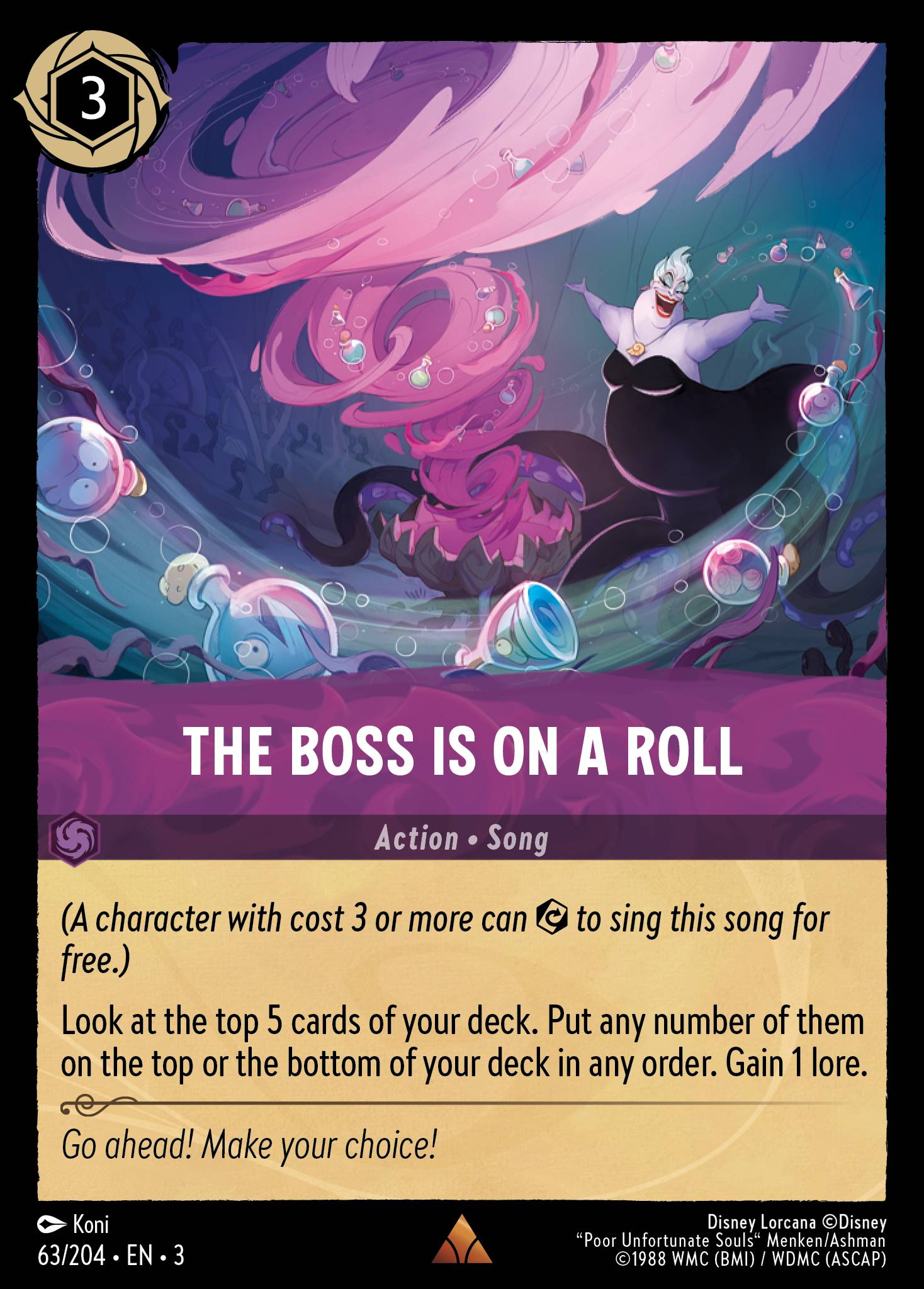 The Boss is on a Roll (English)