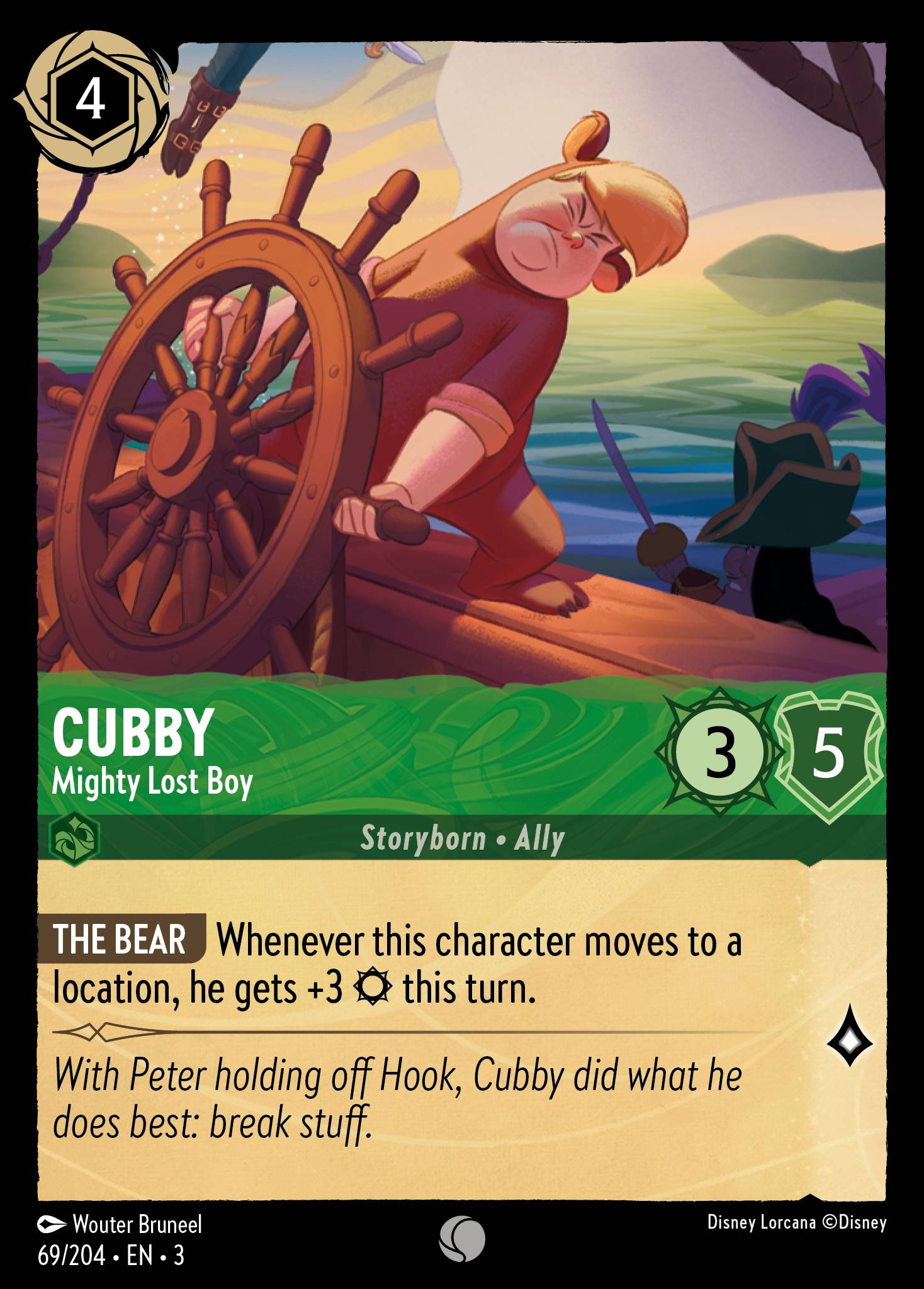 Cubby - Mighty Lost Boy (English)
