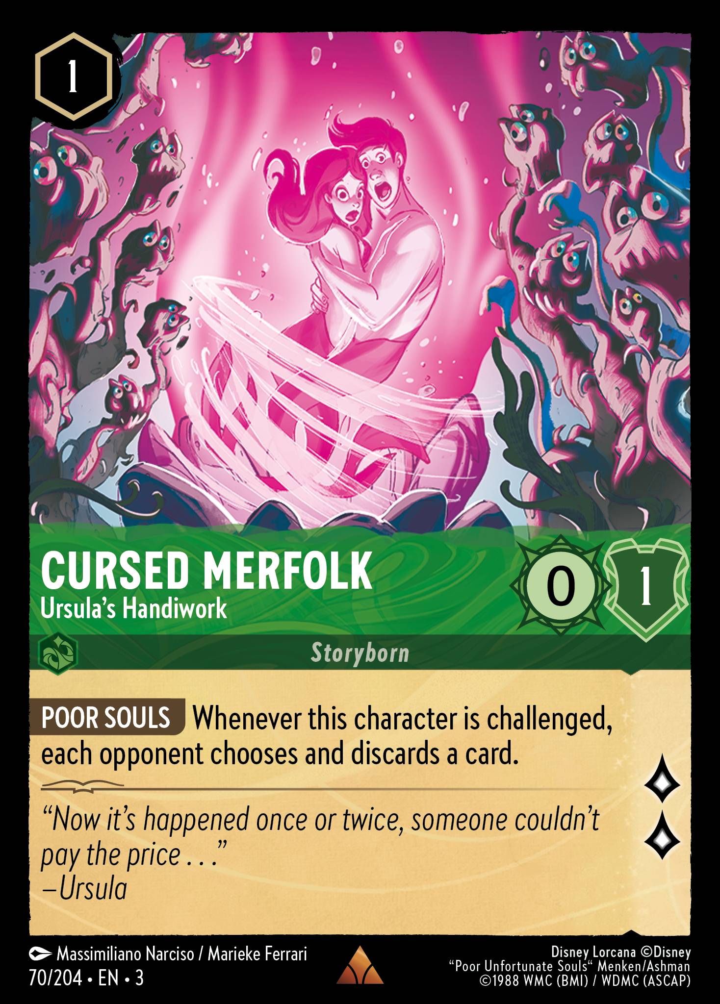 Cursed Merfolk - Ursula's Handiwork (English)