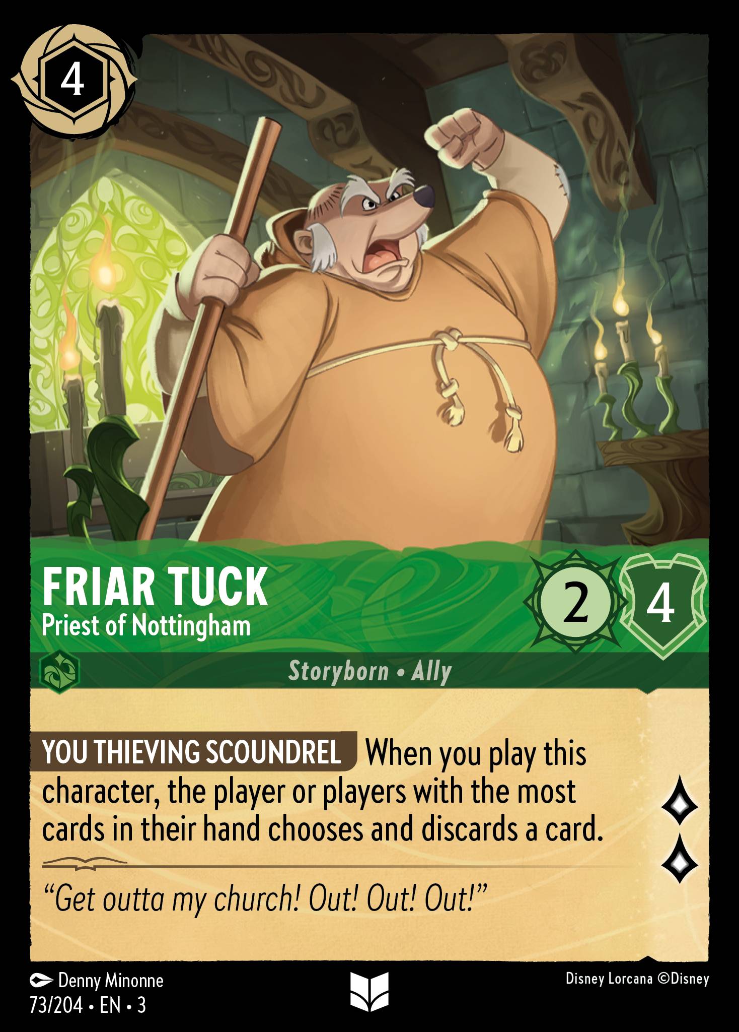 Friar Tuck - Priest of Nottingham (English)