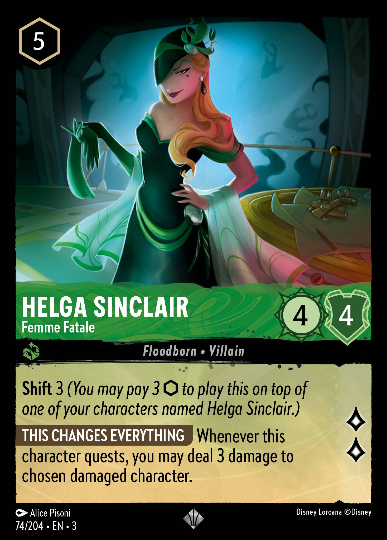 Helga Sinclair - Femme Fatale (English)