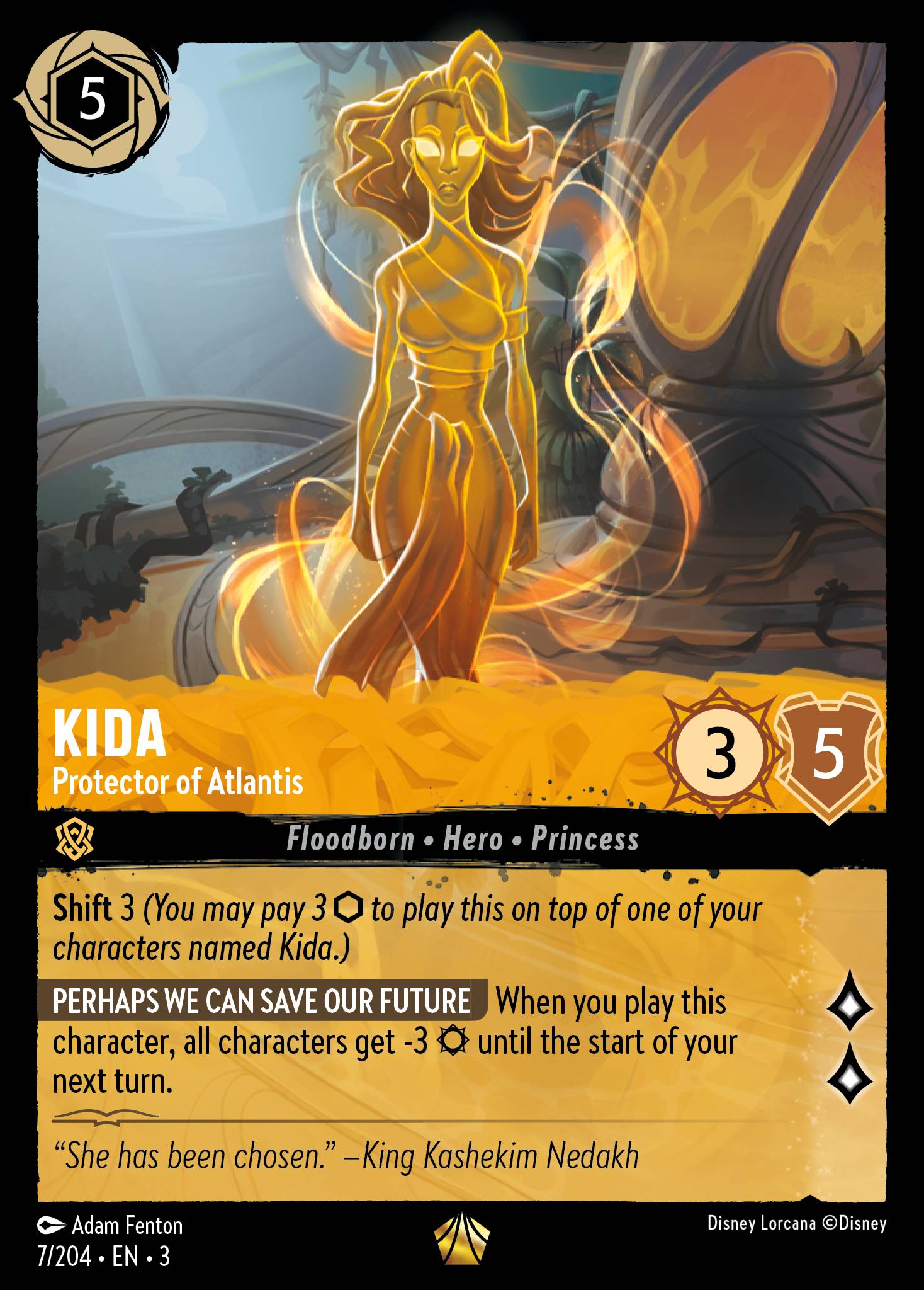 Kida - Protector of Atlantis (Legendary) (English)