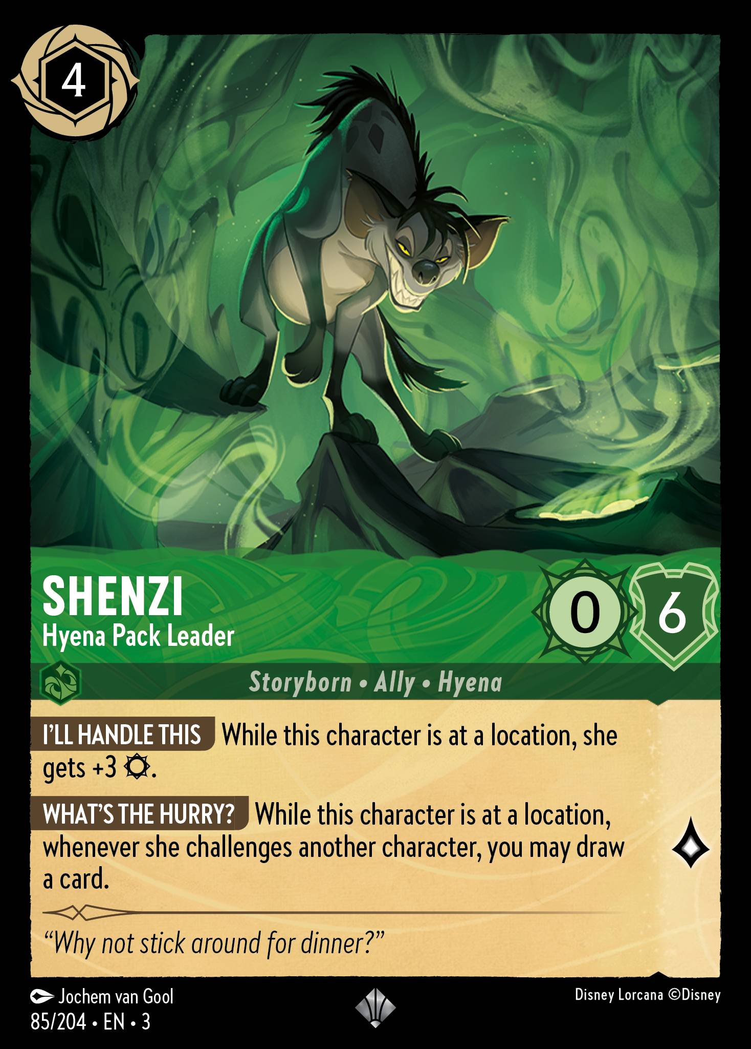Shenzi - Hyena Pack Leader (English)