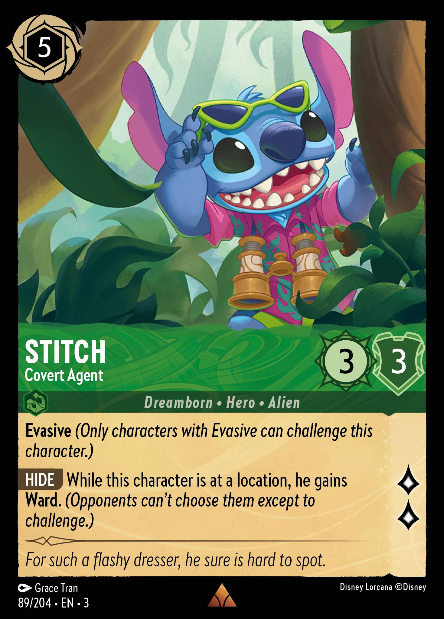 Stitch - Covert Agent (English)