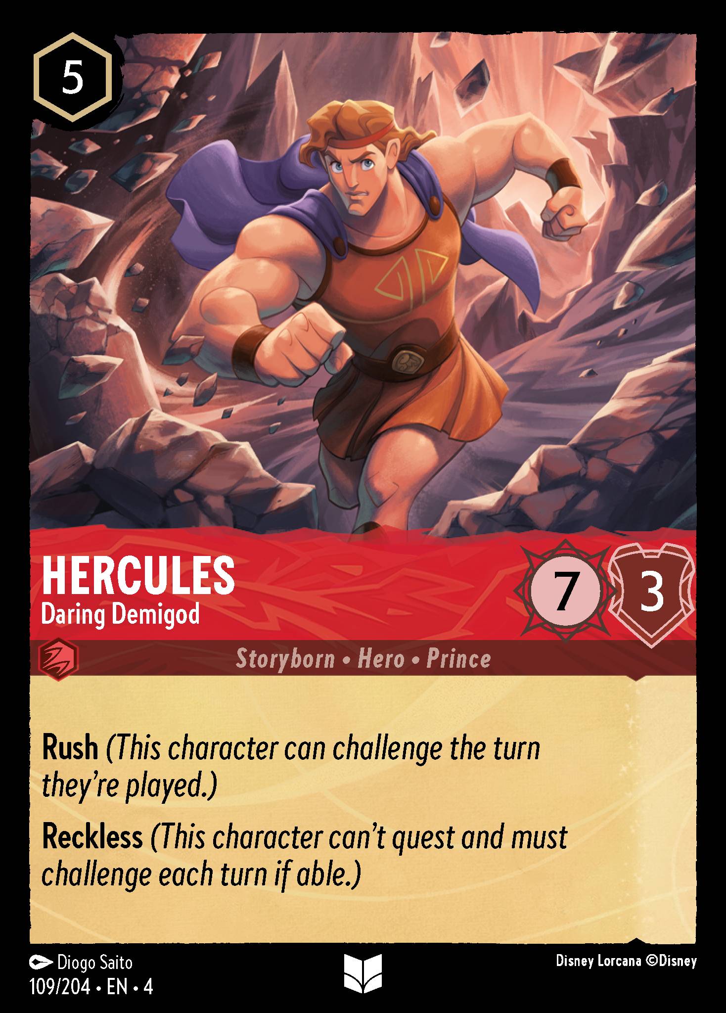 Hercules - Daring Demigod (English)