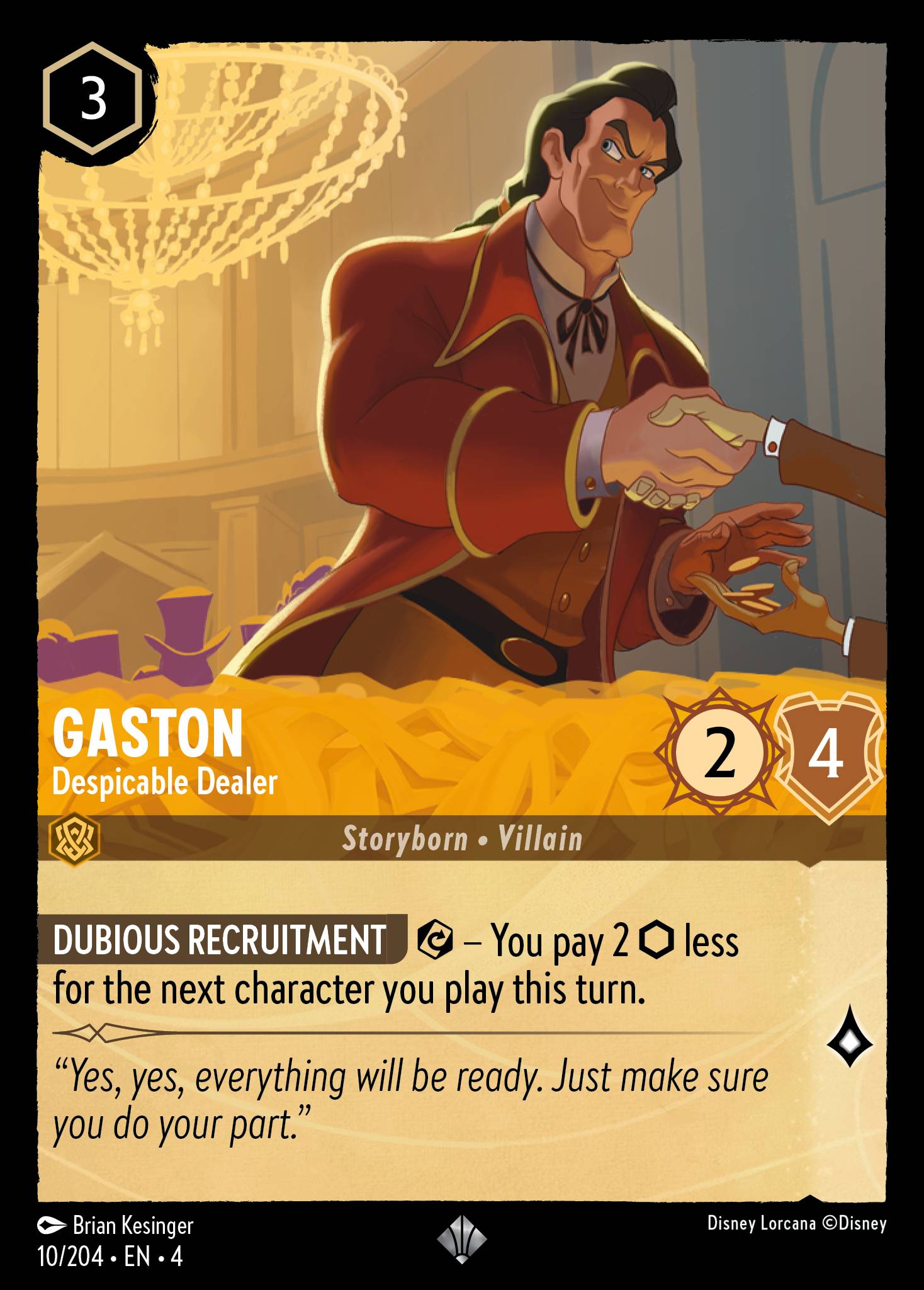 Gaston - Despicable Dealer (English)