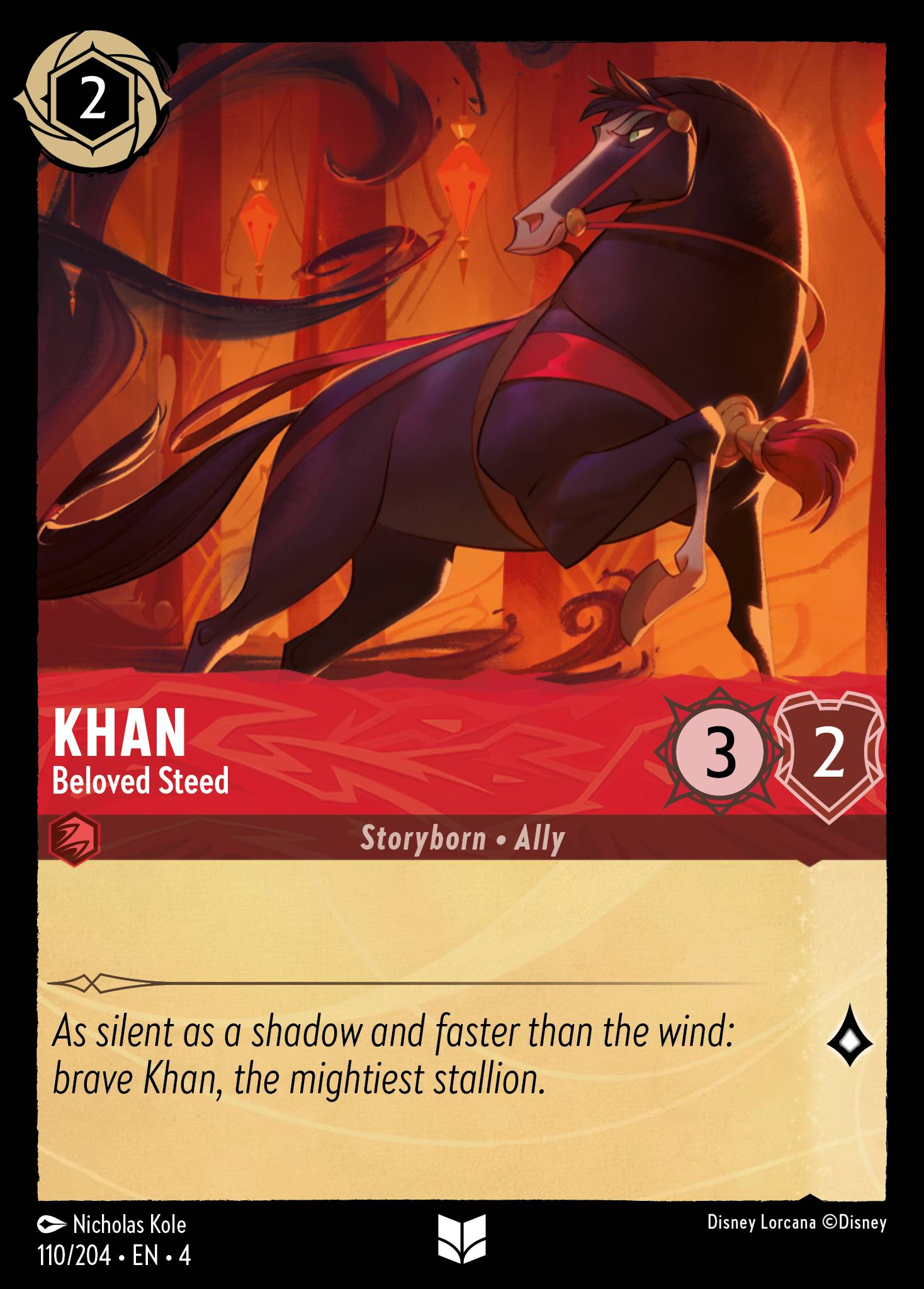 Khan - Beloved Steed (English)