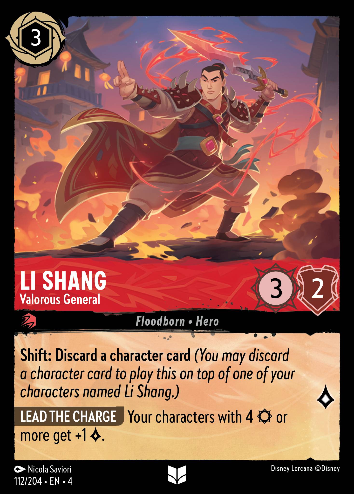 Li Shang - Valorous General (English)
