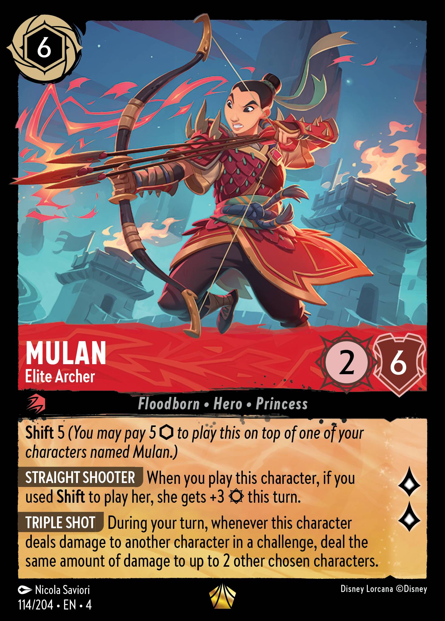 Mulan - Elite Archer (Legendary) (English)